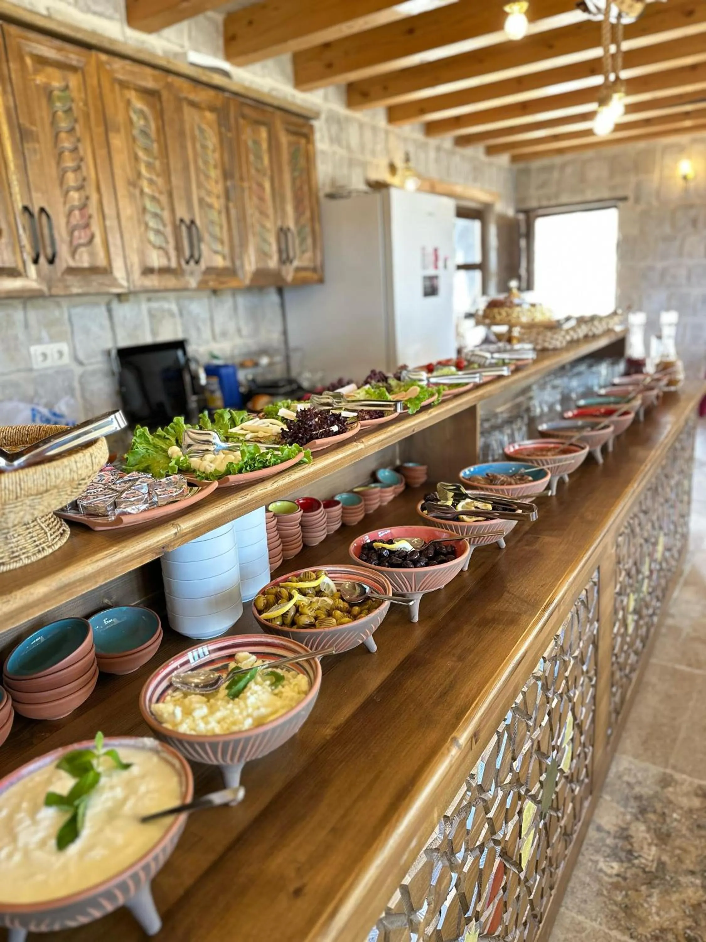 Buffet breakfast in Gala Cave Cappadocia