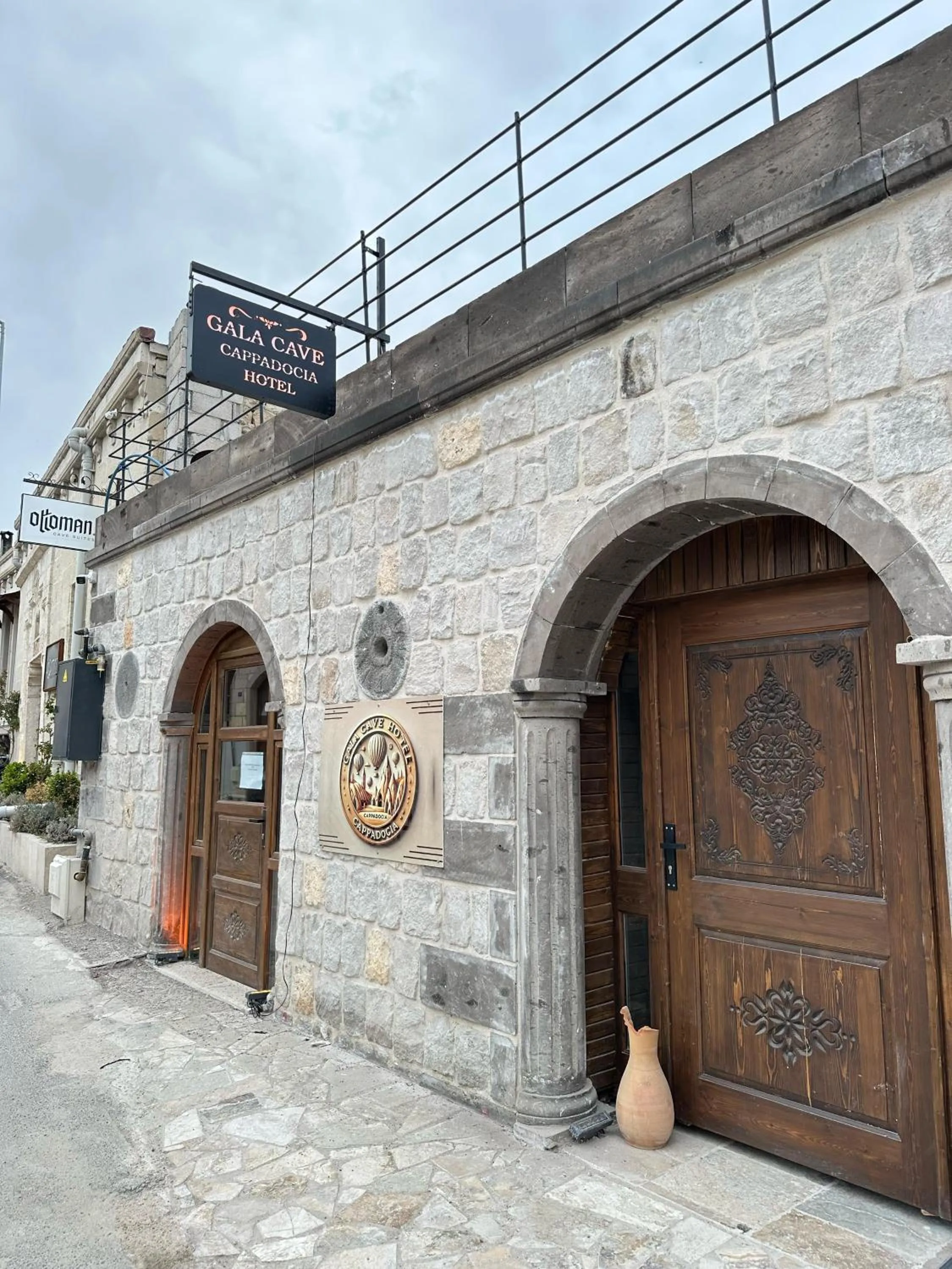 Facade/entrance in Gala Cave Cappadocia