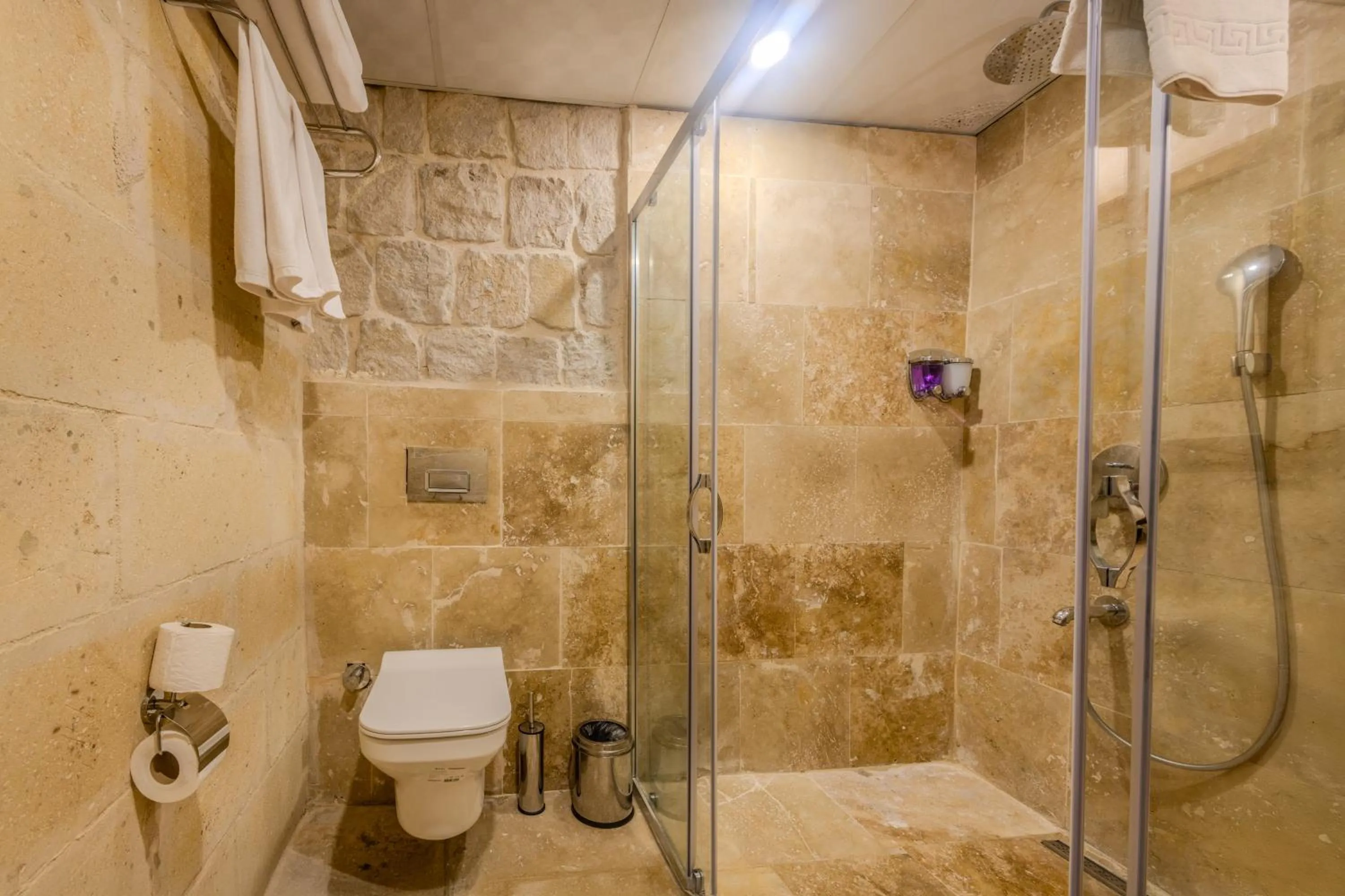 Shower in Gala Cave Cappadocia