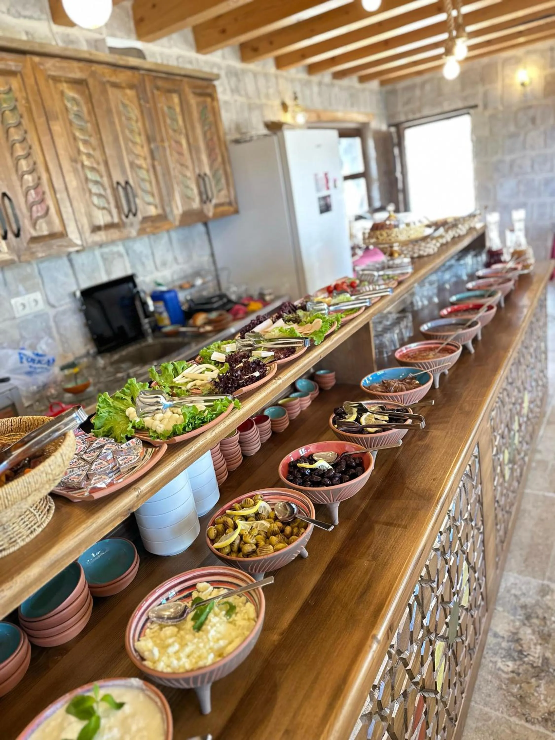 Kitchen or kitchenette in Gala Cave Cappadocia