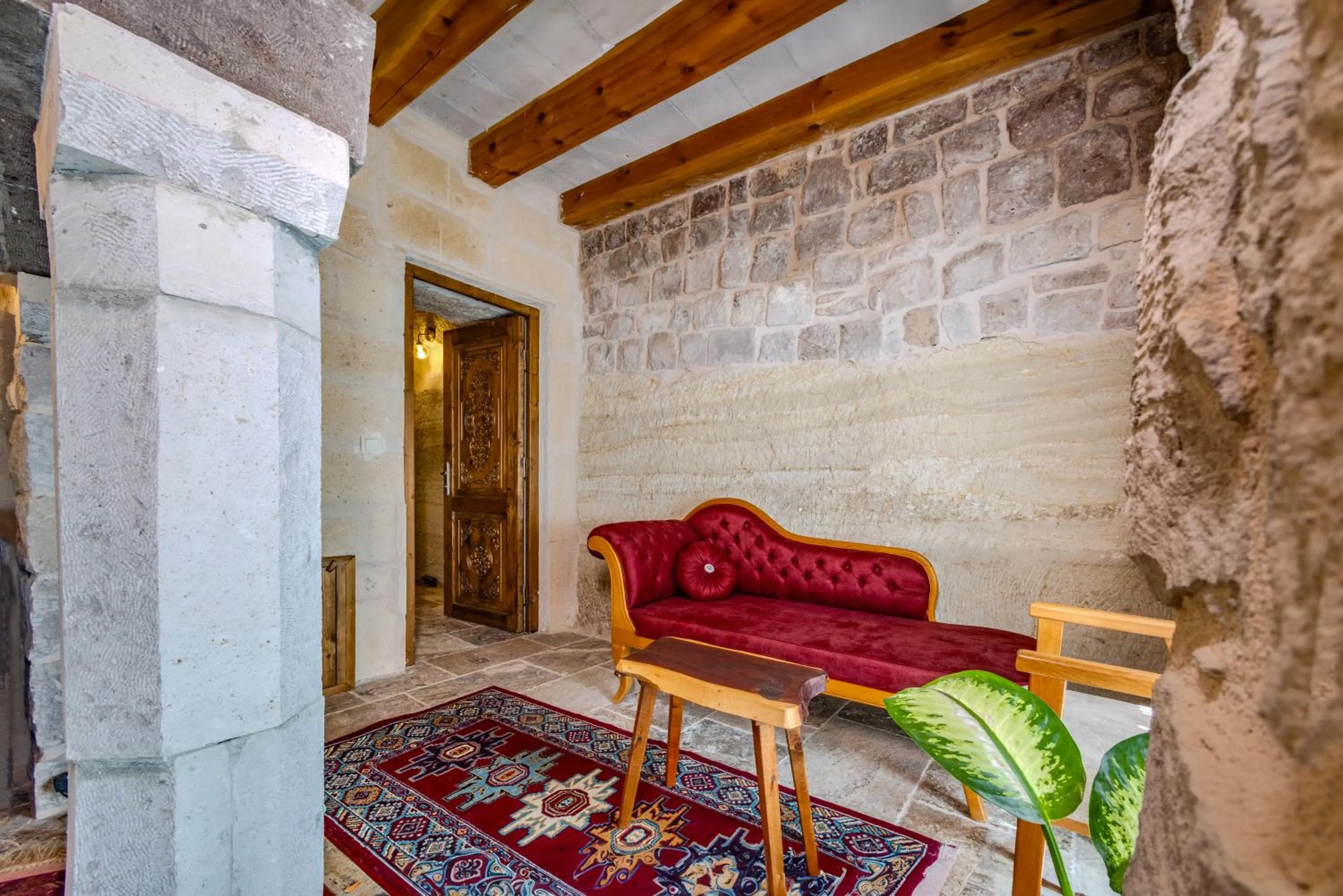 Living room in Gala Cave Cappadocia
