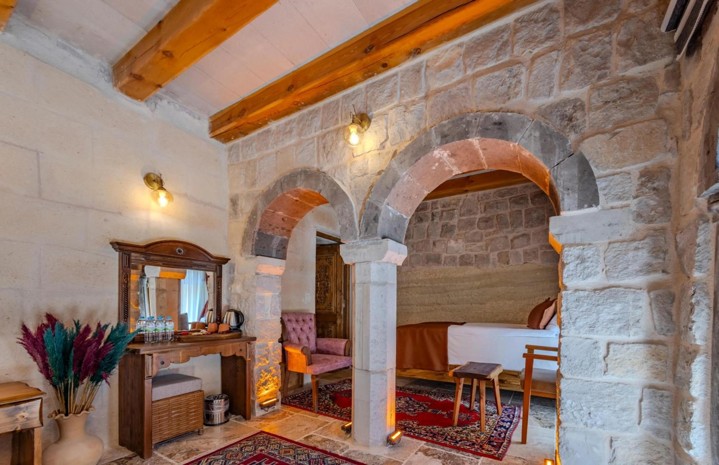 Bedroom in Gala Cave Cappadocia
