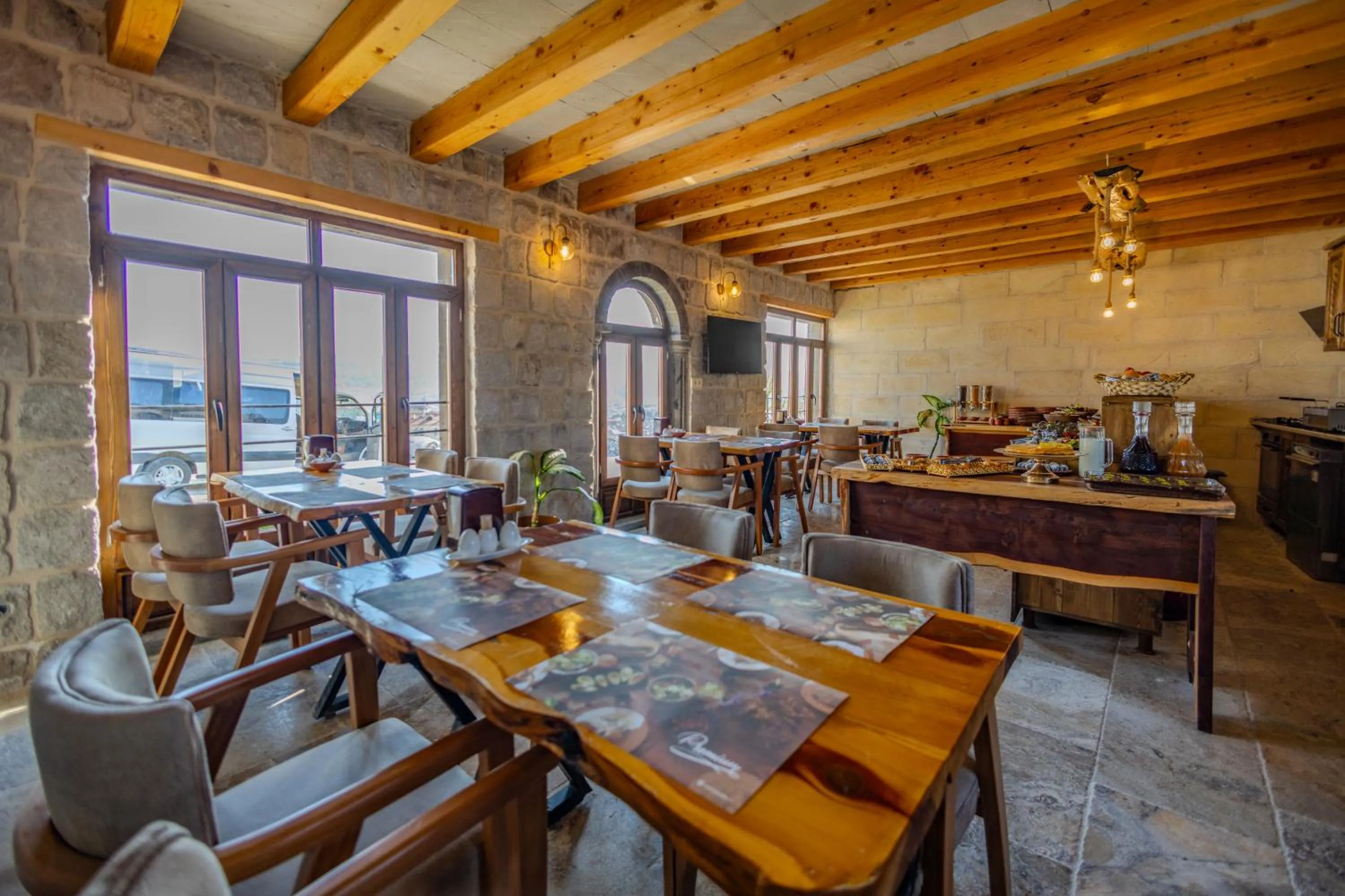 Food and drinks in Gala Cave Cappadocia