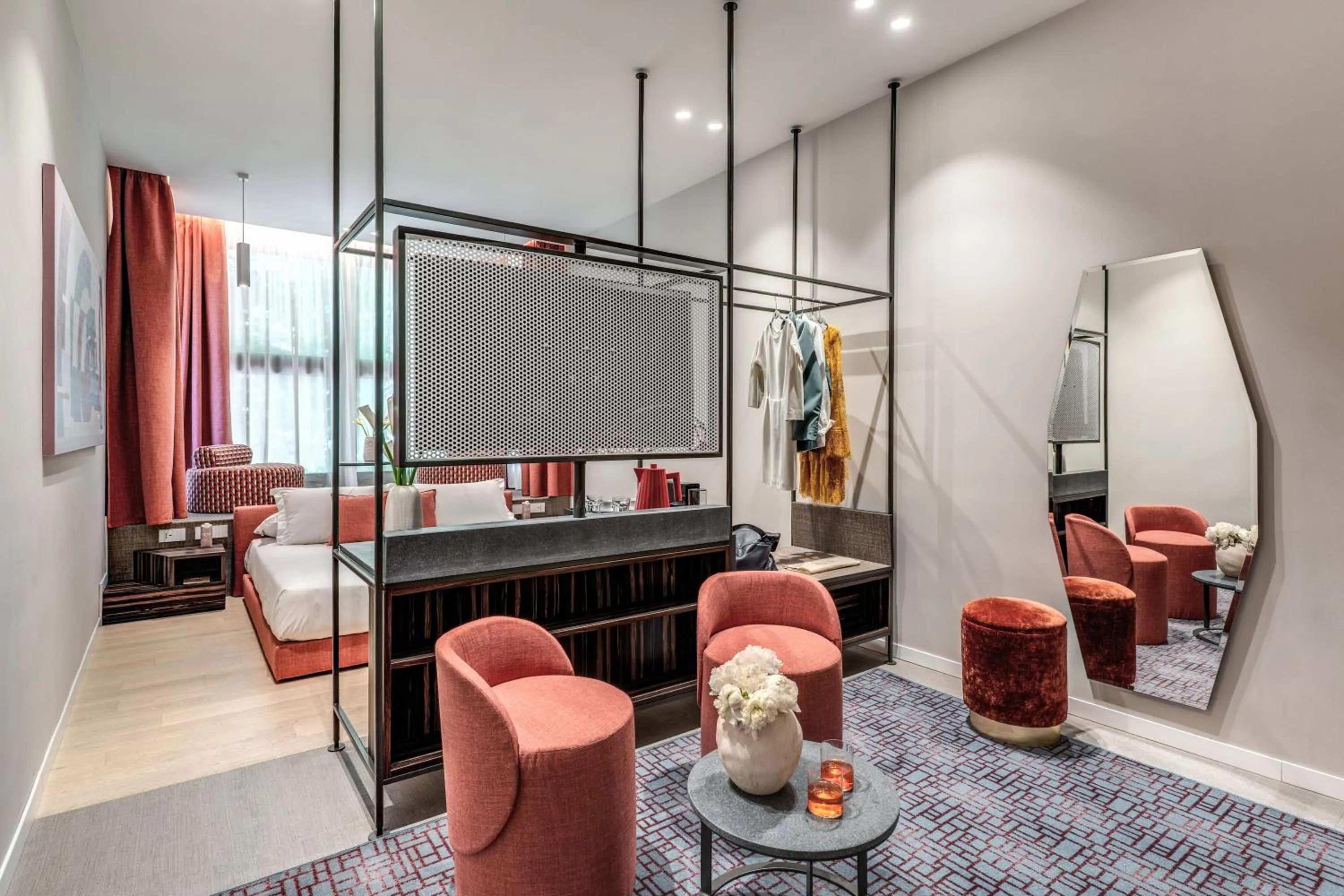 Living room in Parioli Cube Hotel