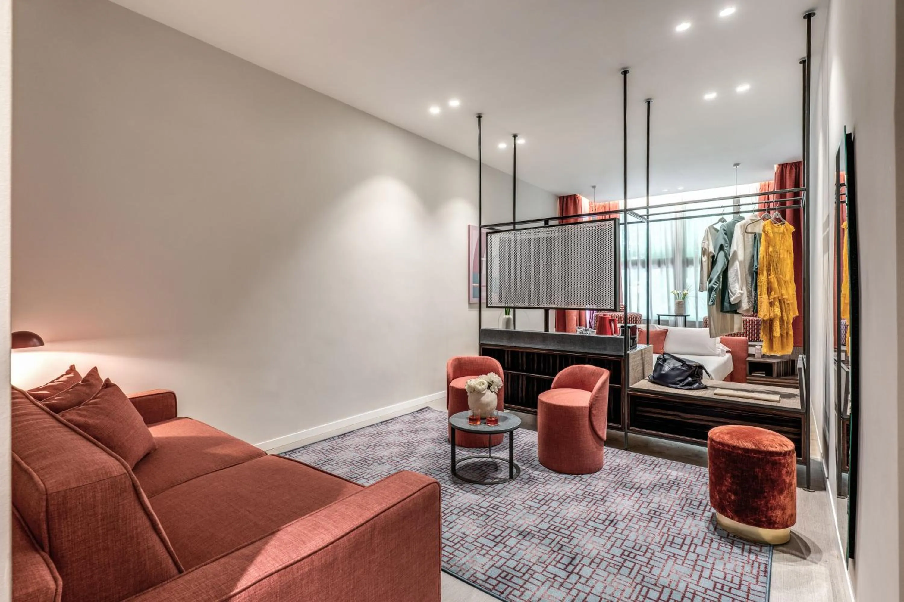 Living room in Parioli Cube Hotel