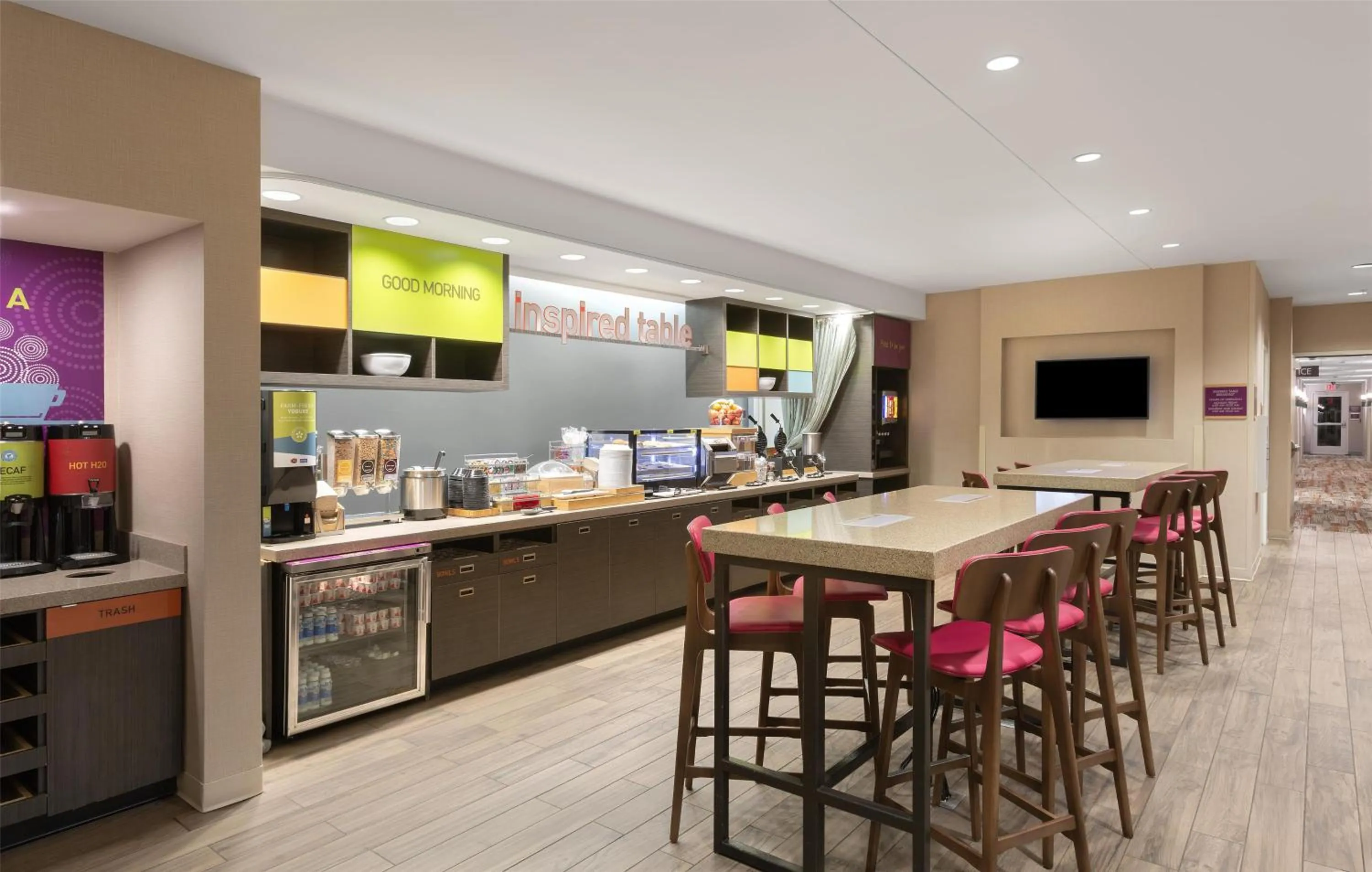 Breakfast in Home2 Suites by Hilton Greenville Airport
