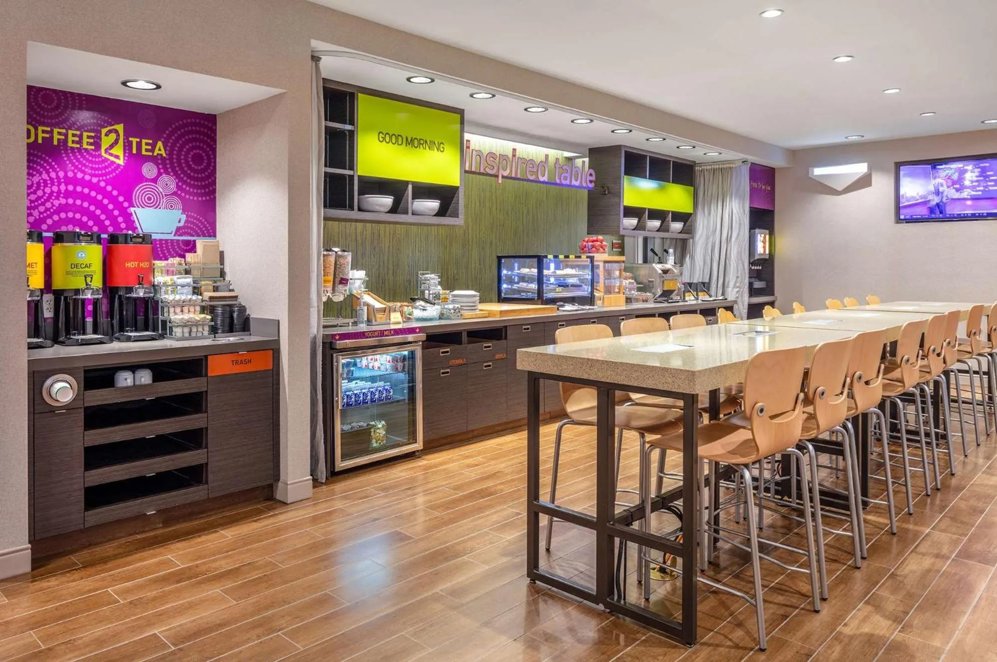 Breakfast in Home2 Suites by Hilton Little Rock West