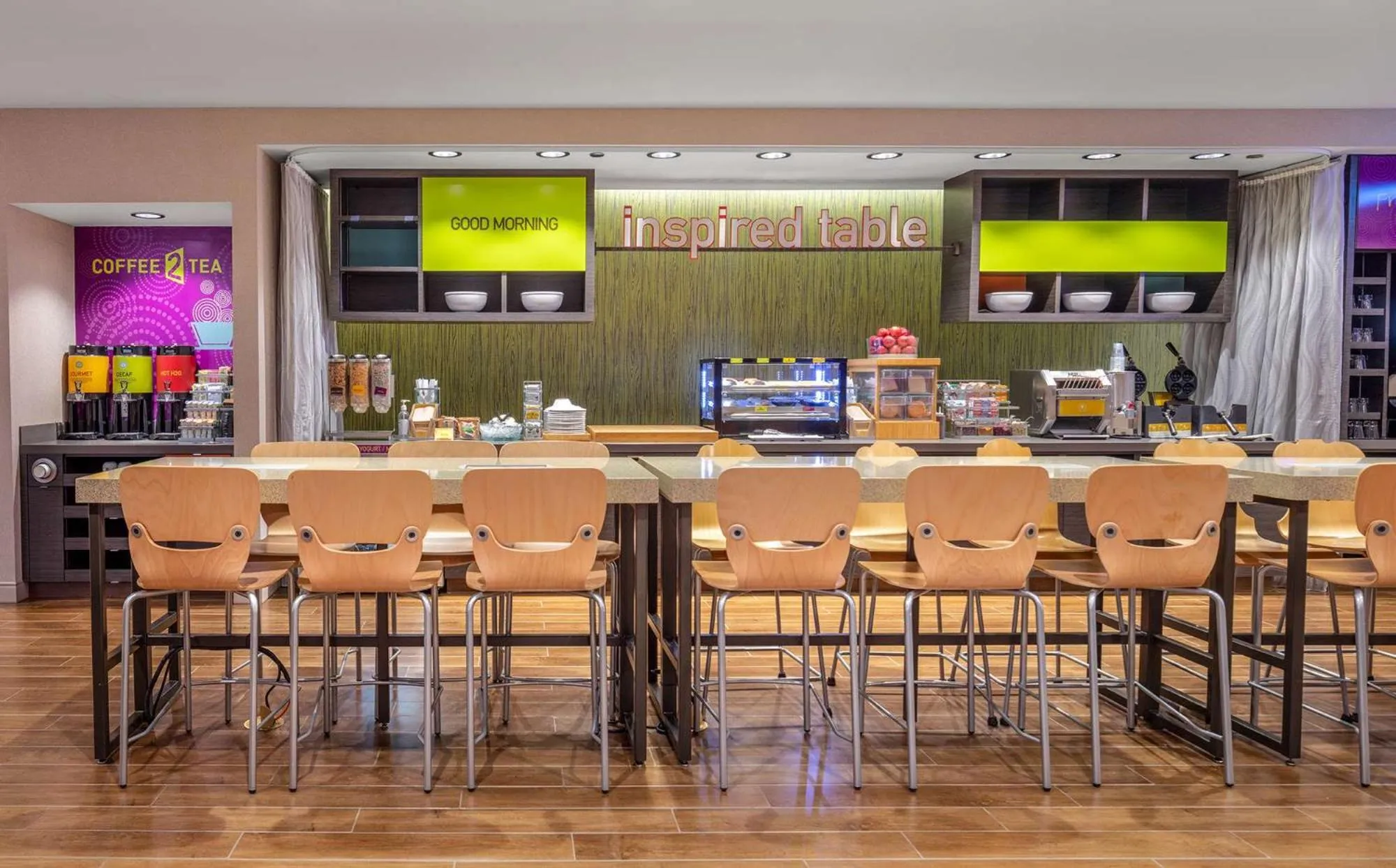 Breakfast in Home2 Suites by Hilton Little Rock West