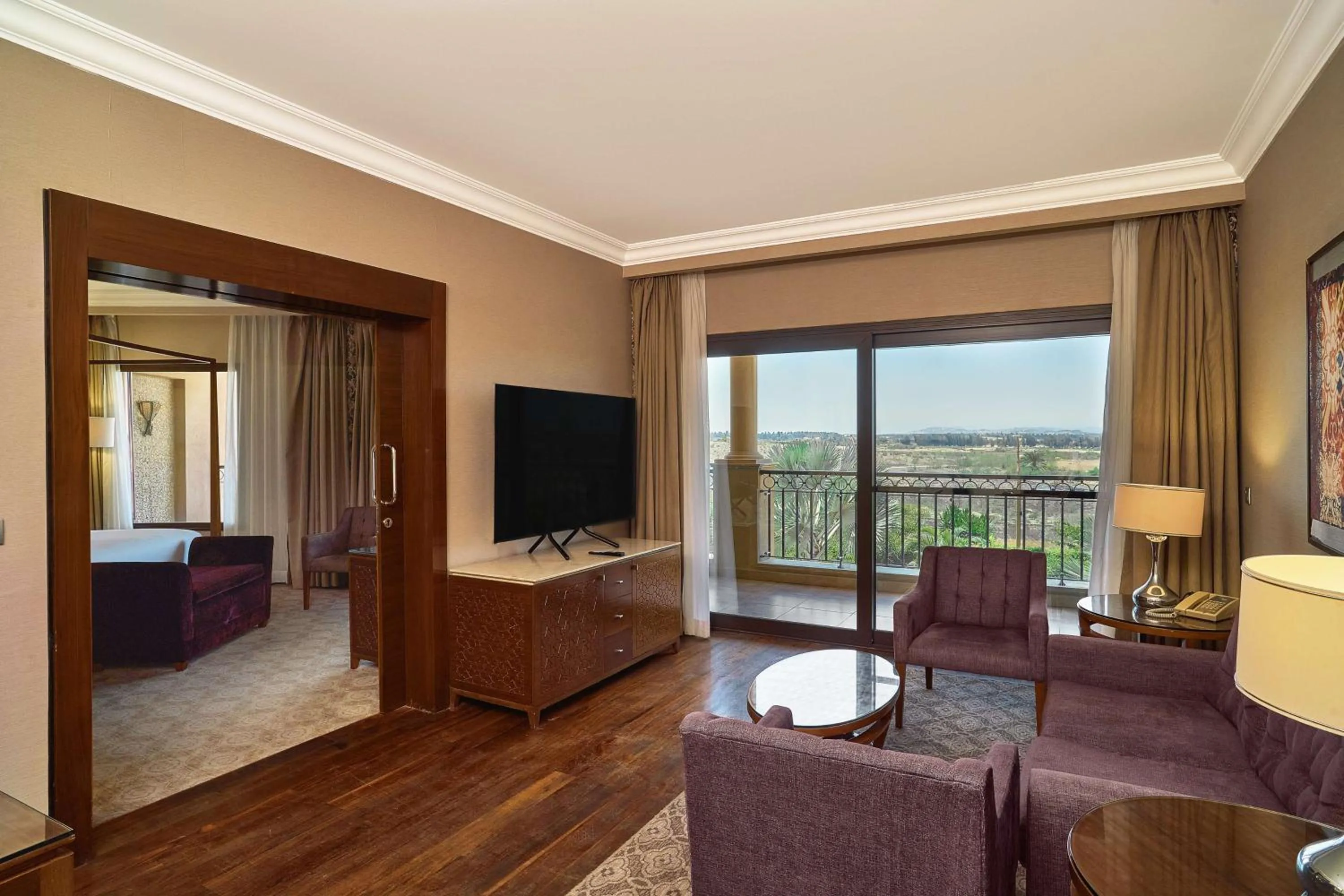 View (from property/room) in Hilton Alexandria King's Ranch Hotel