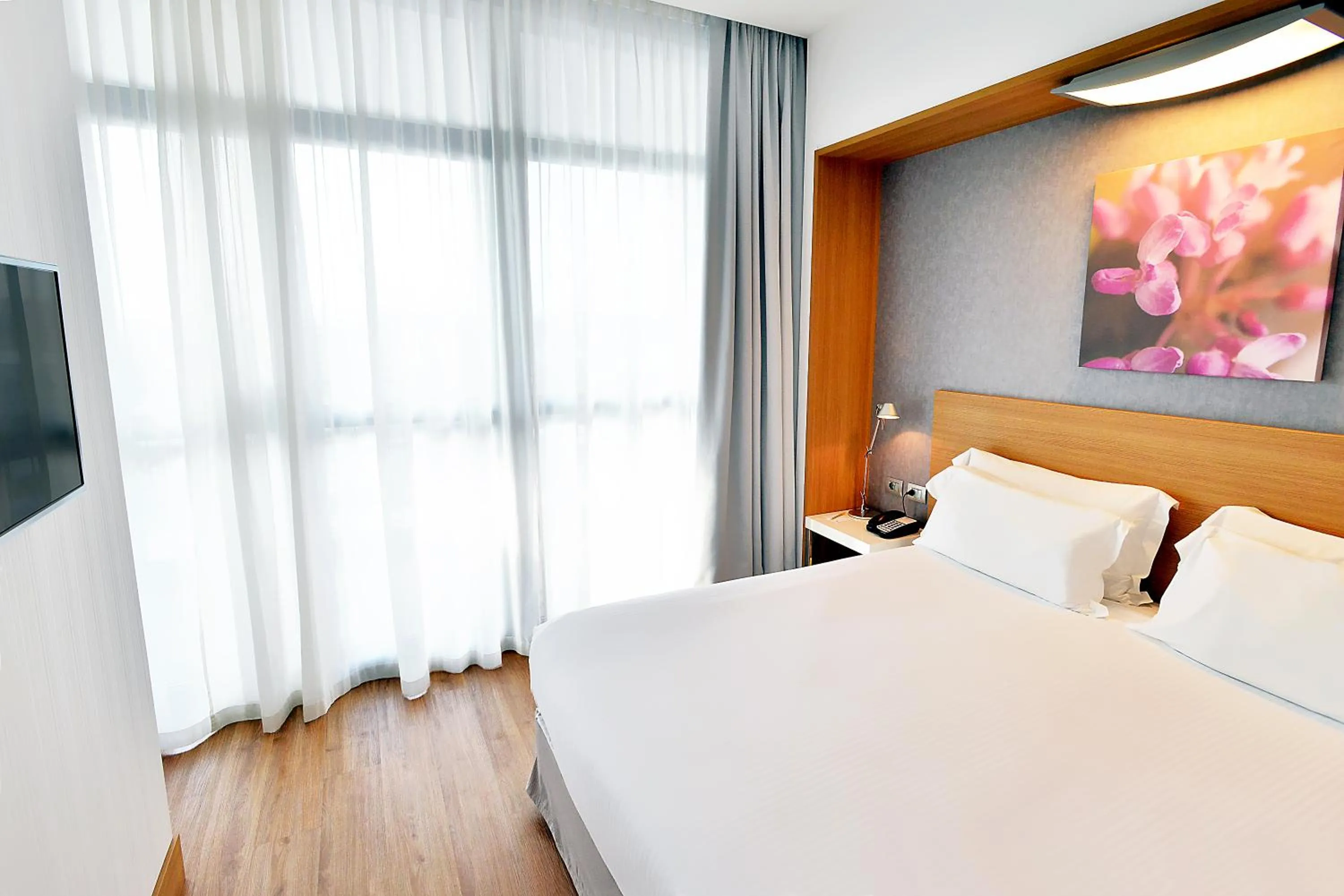 TV and multimedia, Bed in Hilton Garden Inn Milan North