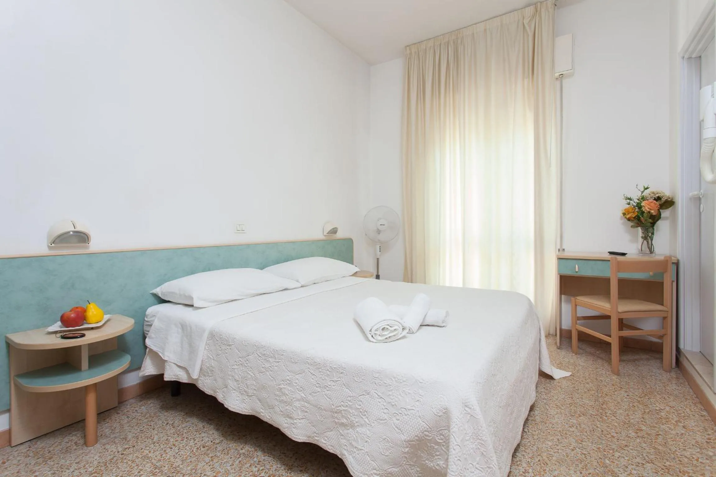 Bed in Hotel Luca