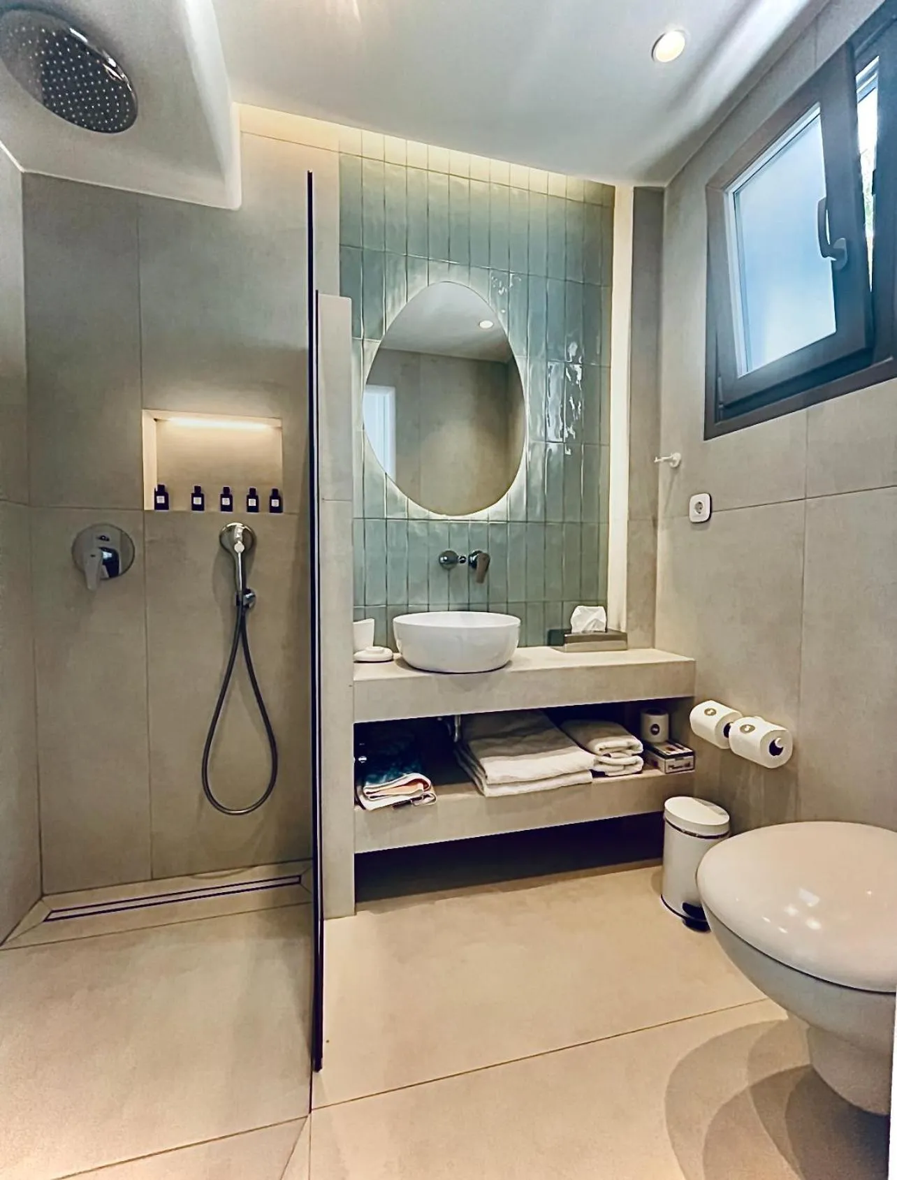 Toilet in Lilly Residence-All Sea View Suites, Adults Only