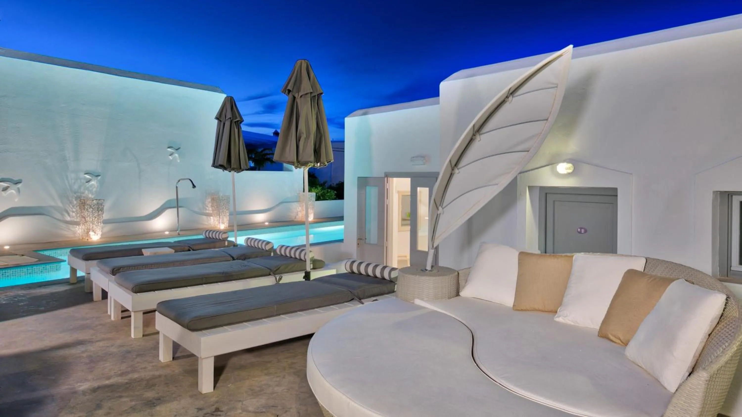 Lounge or bar in Lilly Residence-All Sea View Suites, Adults Only