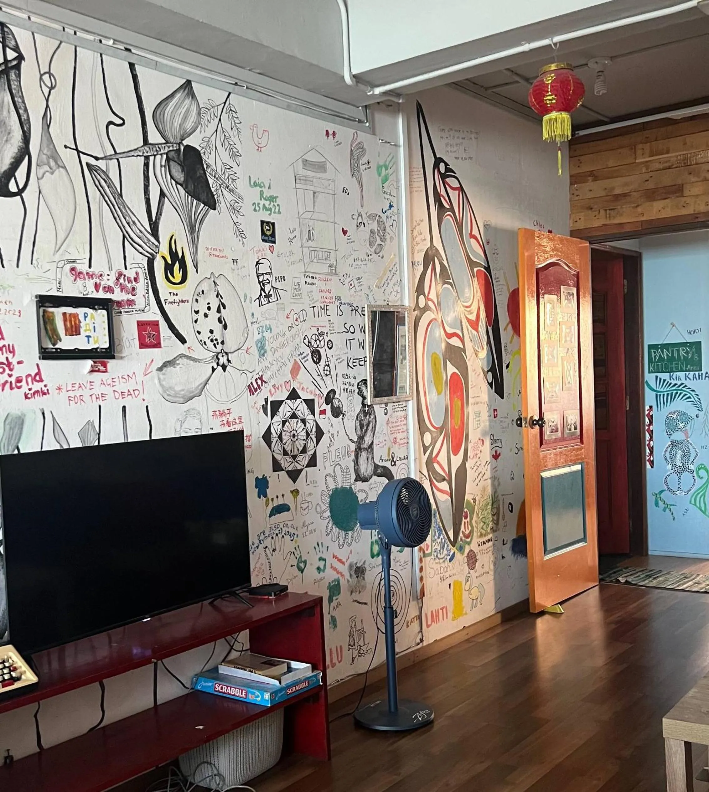 Entertainment in Sandakan Backpackers Hostel