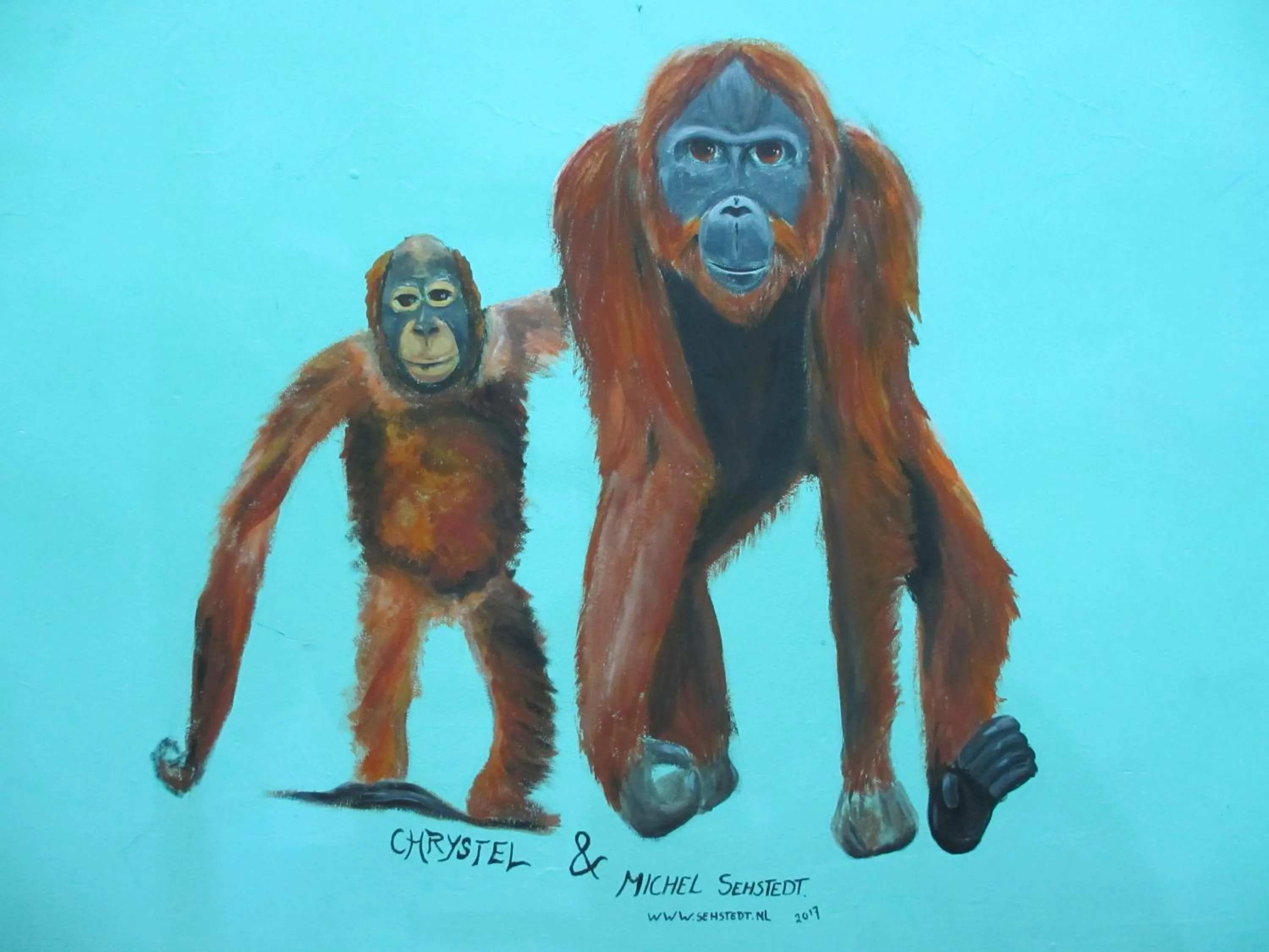 Decorative detail in Sandakan Backpackers Hostel