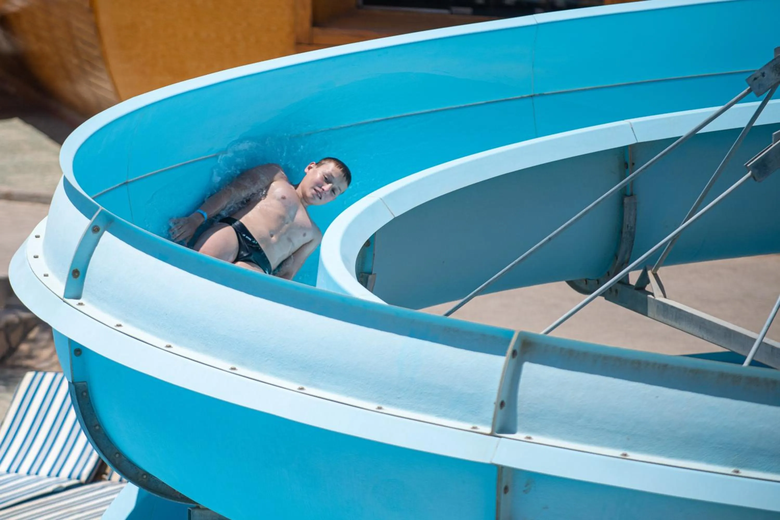 Aqua park in Happy Life Village Dahab