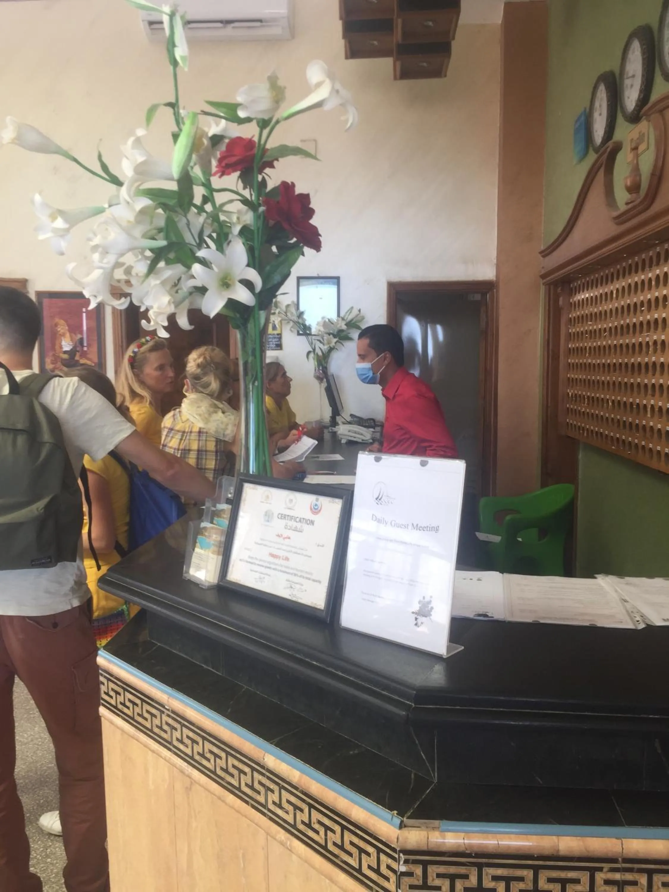 Lobby or reception in Happy Life Village Dahab