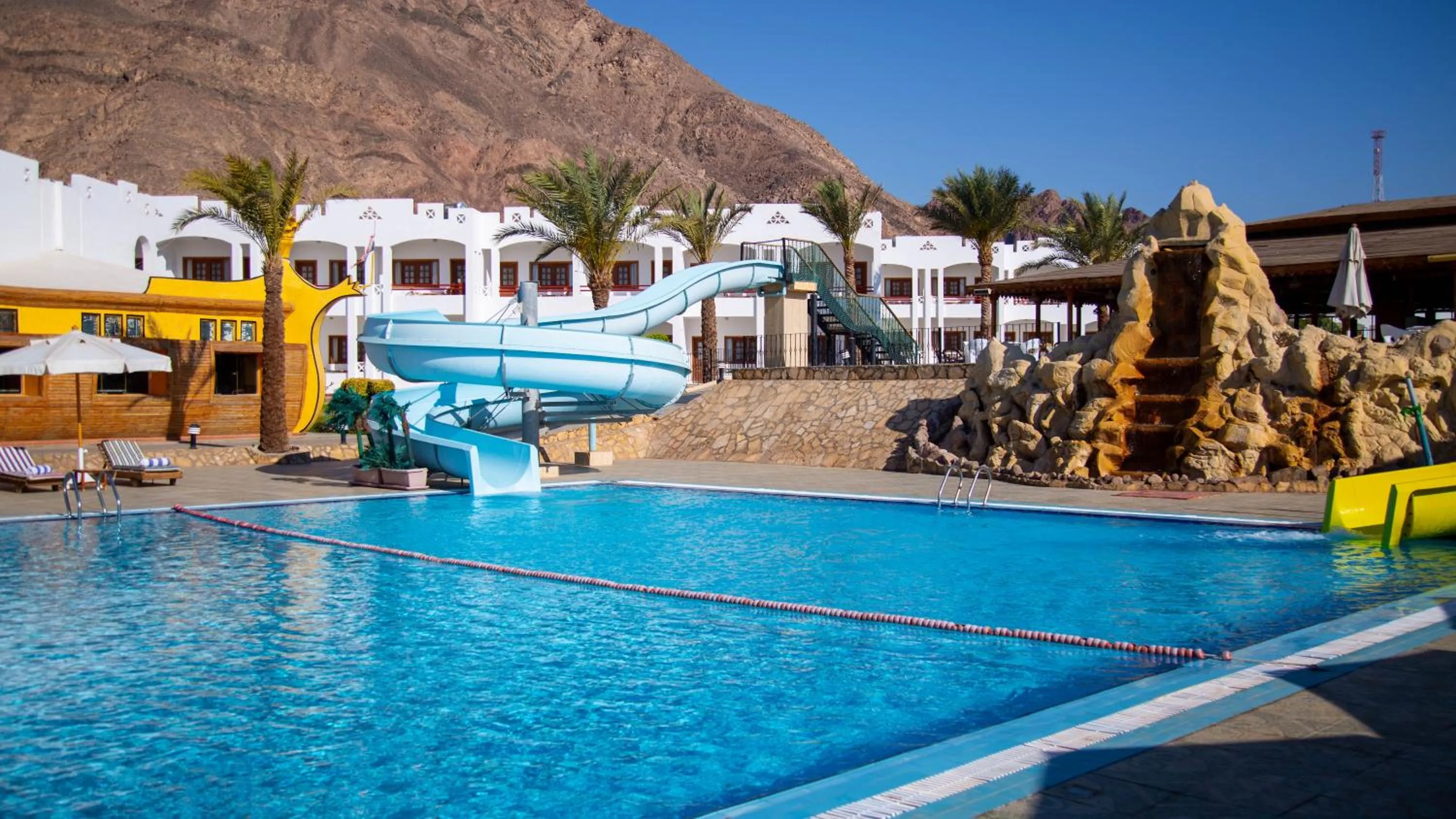 Swimming pool in Happy Life Village Dahab