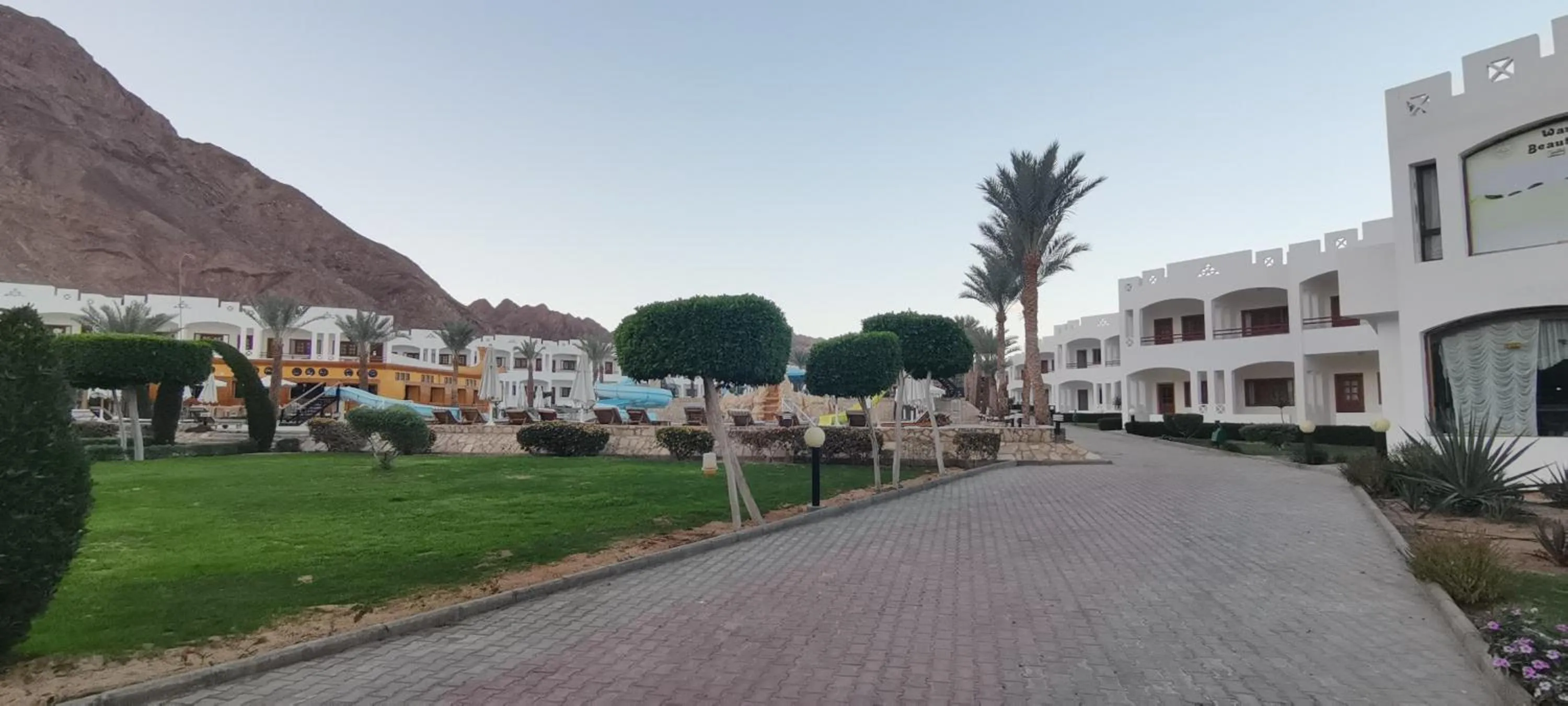 Natural landscape in Happy Life Village Dahab