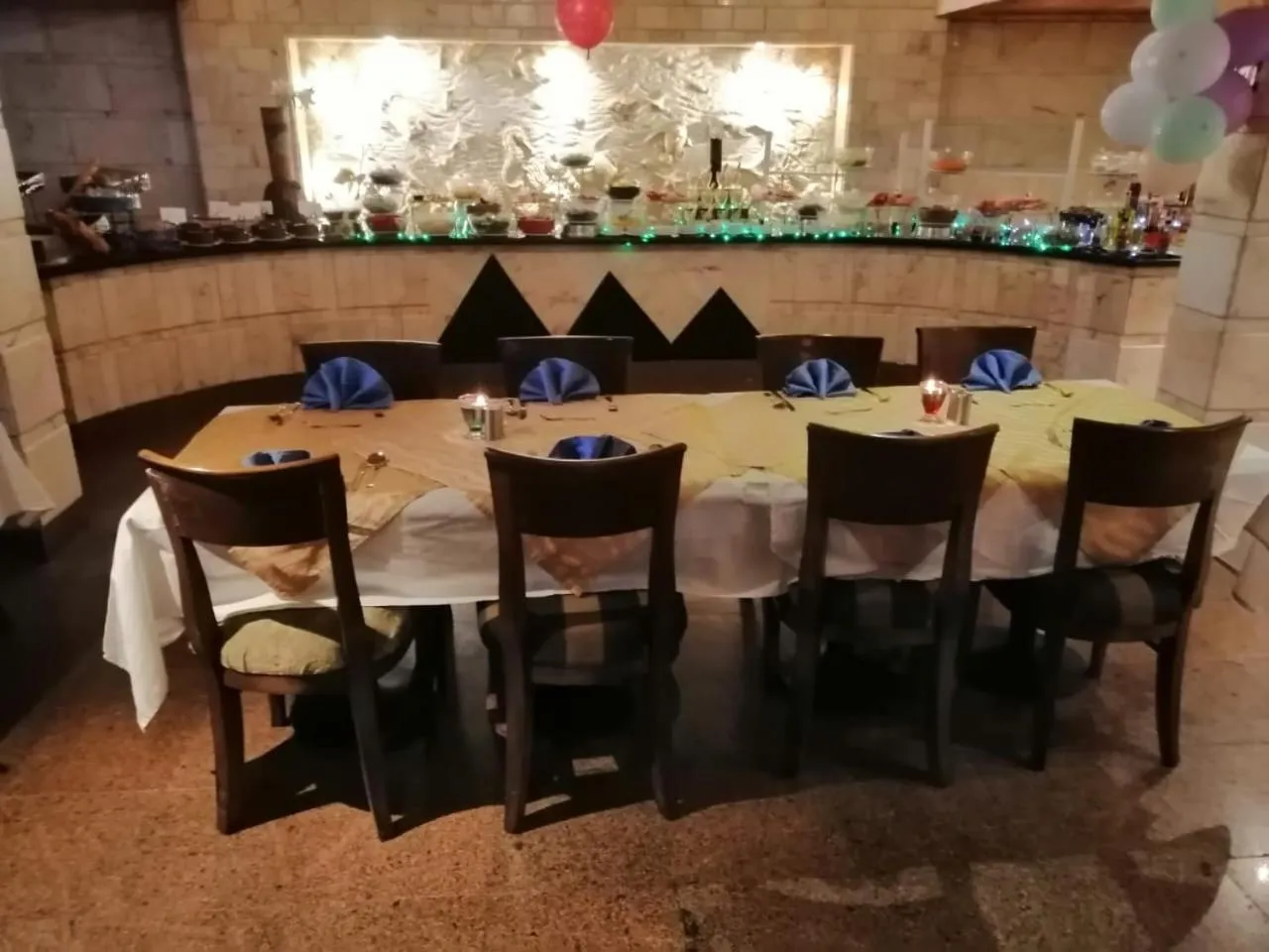 Restaurant/places to eat in Happy Life Village Dahab