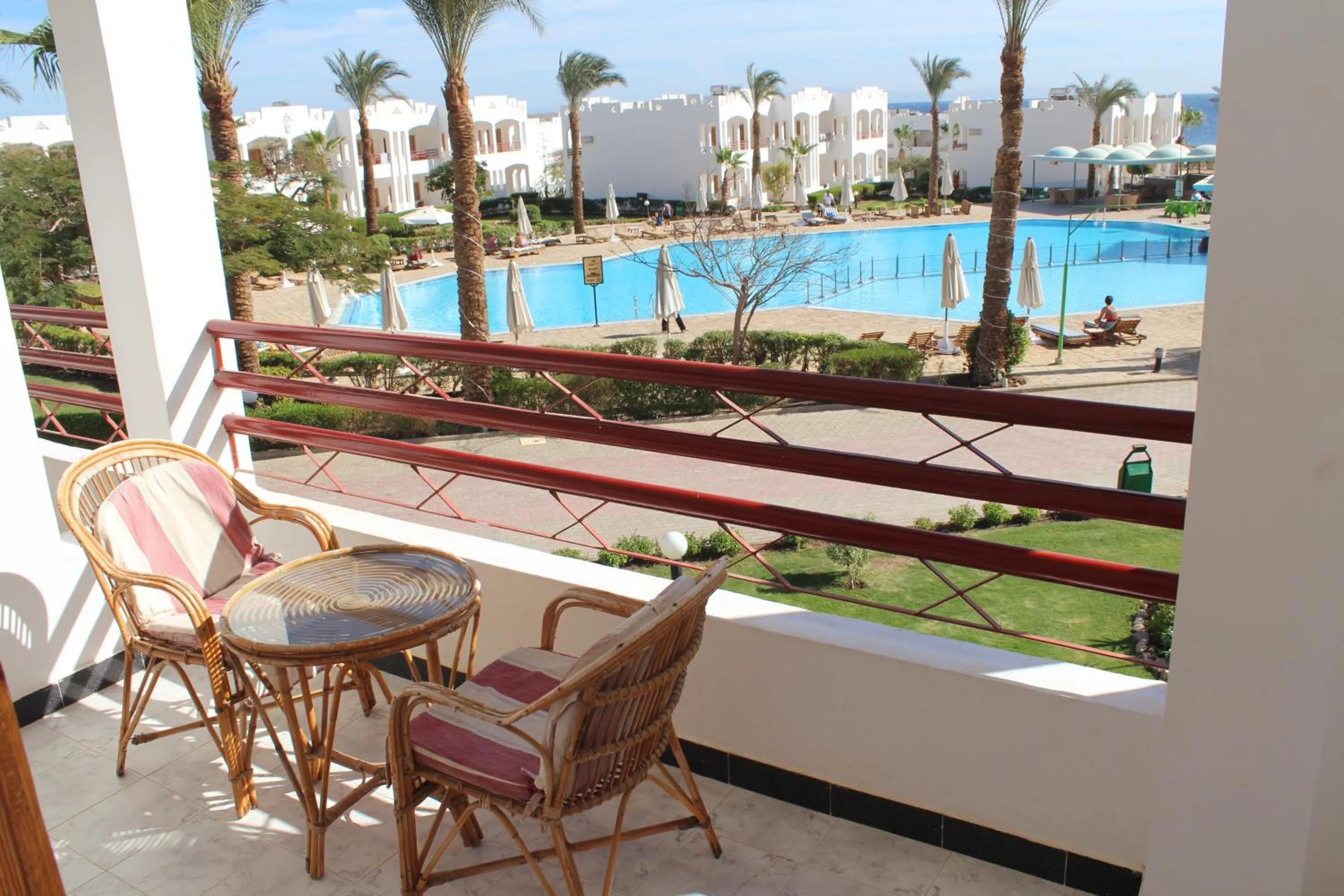 Balcony/Terrace in Happy Life Village Dahab
