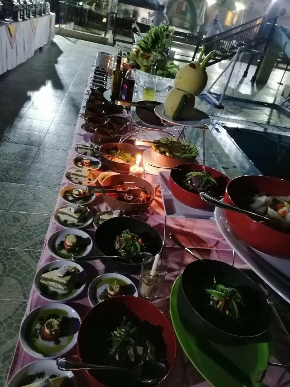 Restaurant/places to eat in Happy Life Village Dahab