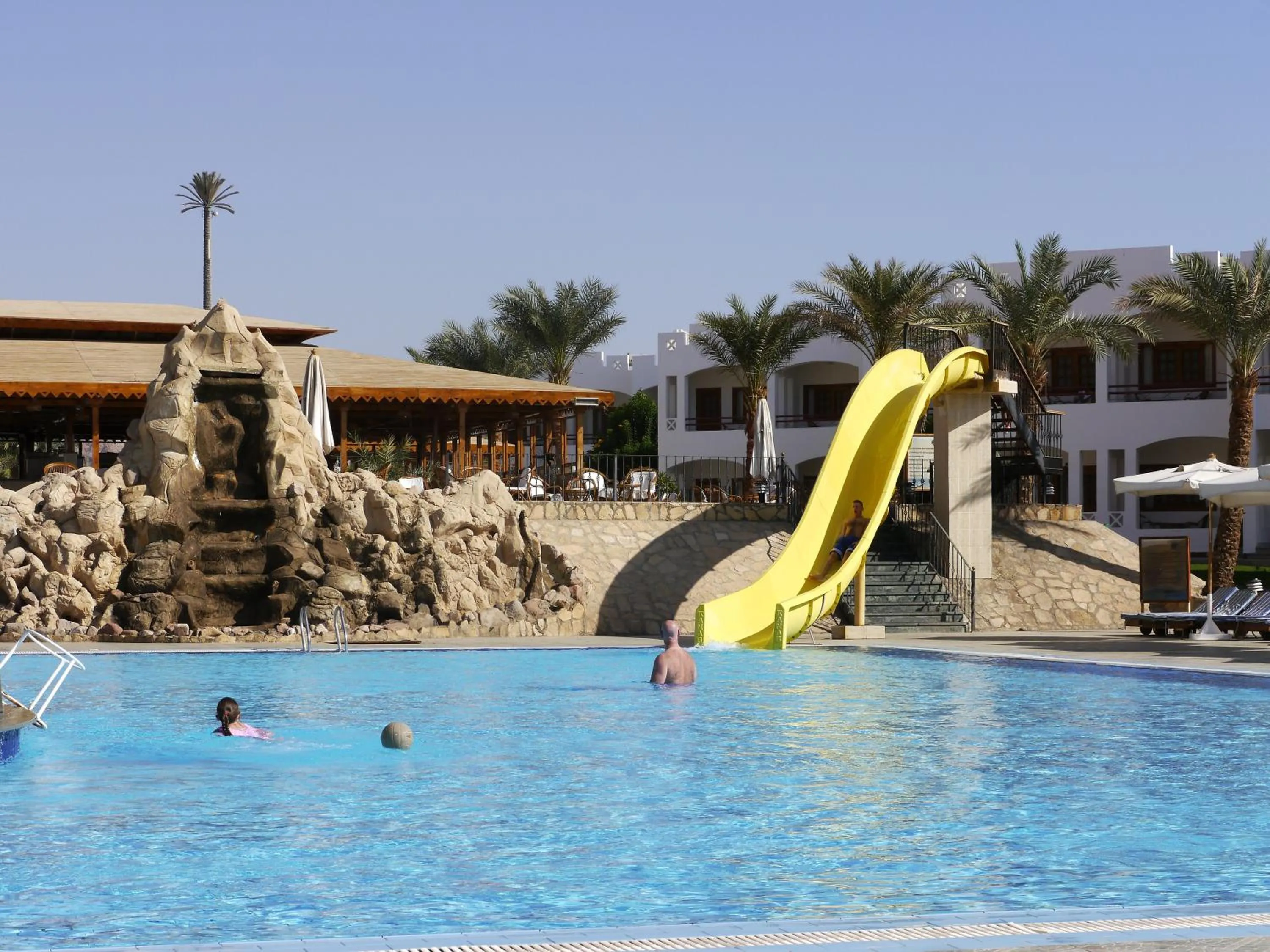 Swimming pool in Happy Life Village Dahab