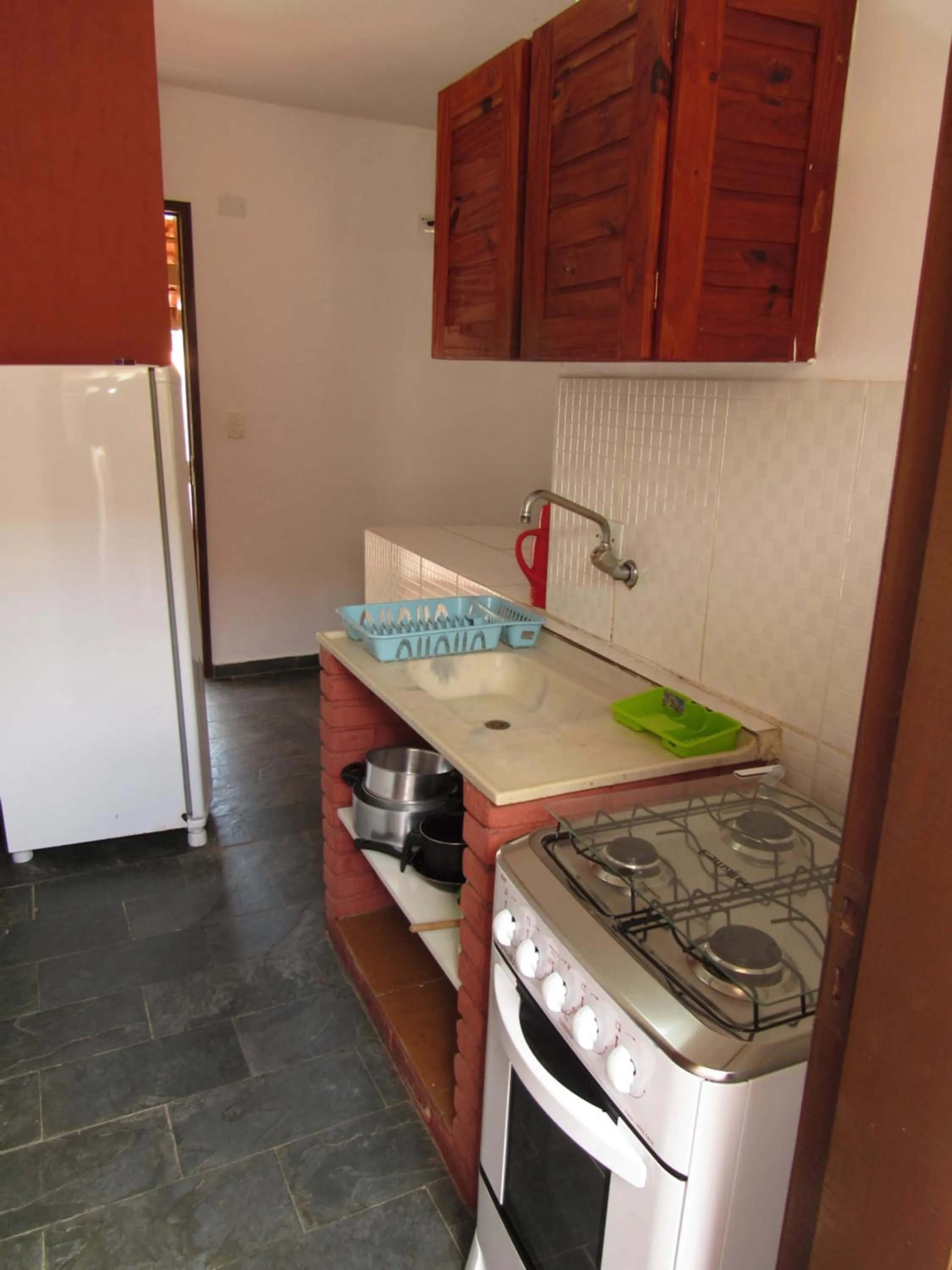 Kitchen or kitchenette in Residencial Chalés Âncora