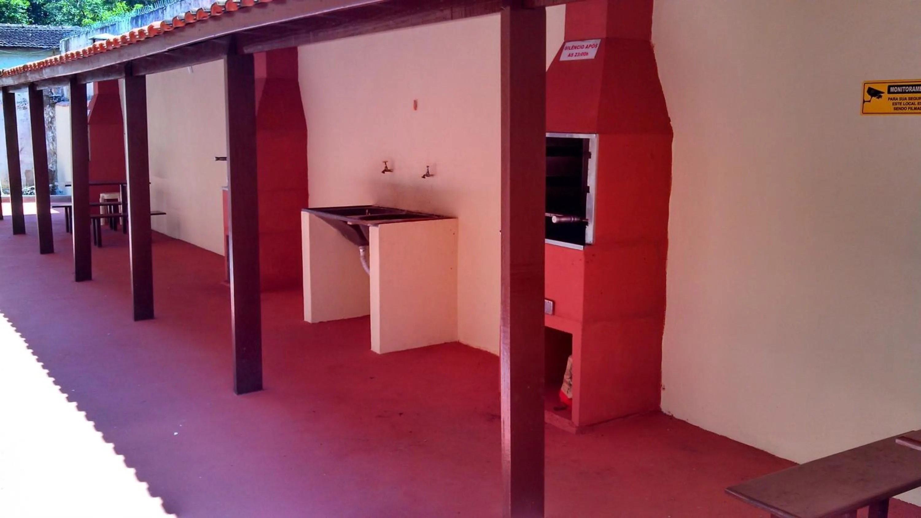 BBQ facilities in Residencial Chalés Âncora