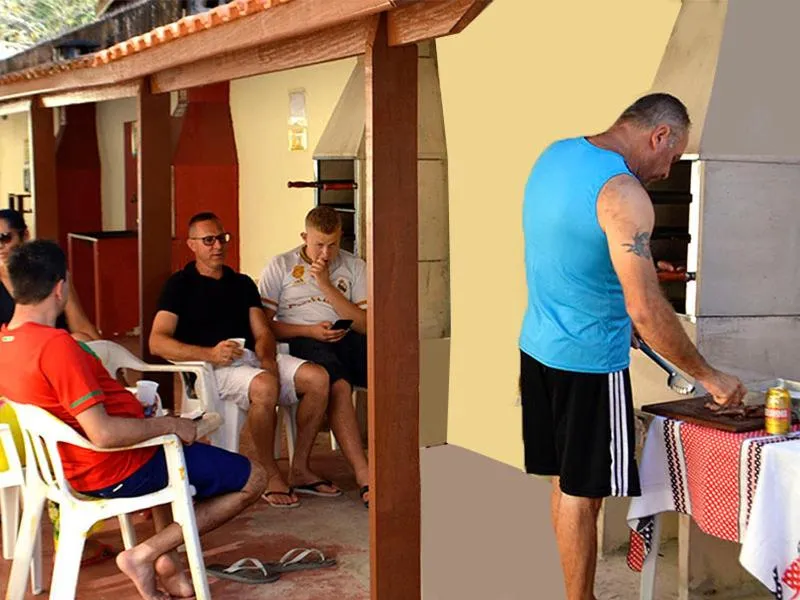 BBQ facilities in Residencial Chalés Âncora