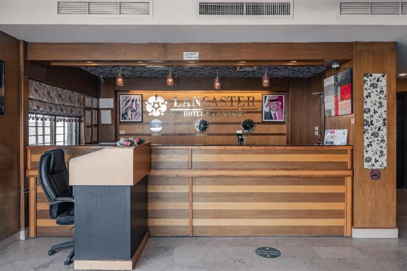 Lobby or reception in Lancaster Hotel Apartments-Gardens