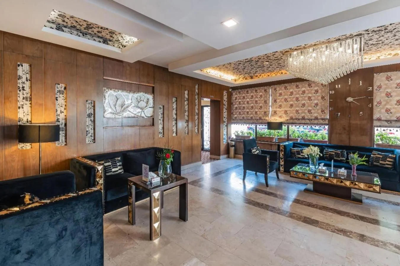 Lobby or reception in Lancaster Hotel Apartments-Gardens