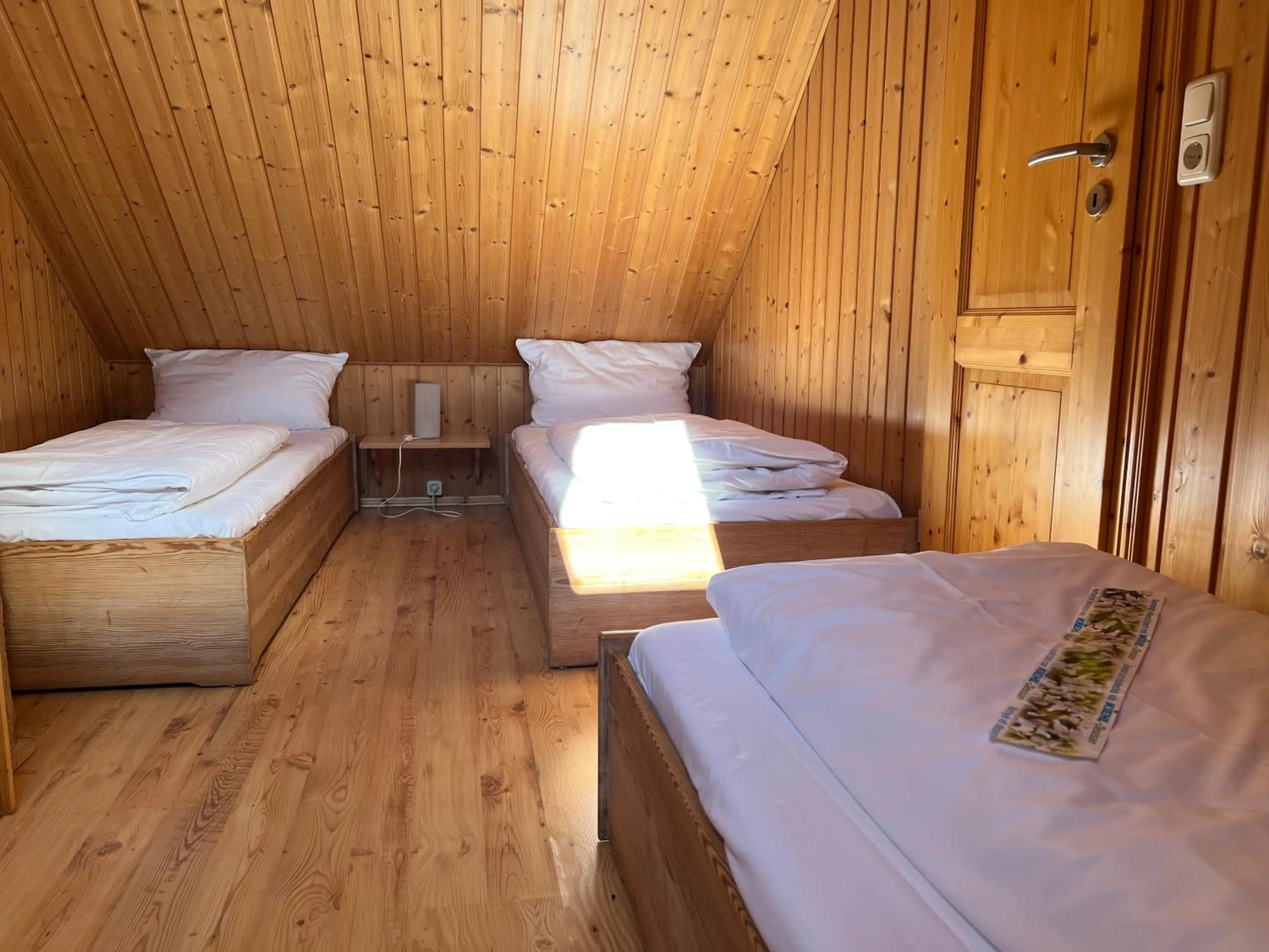 Photo of the whole room, Bed in Ölmühle Eberstedt