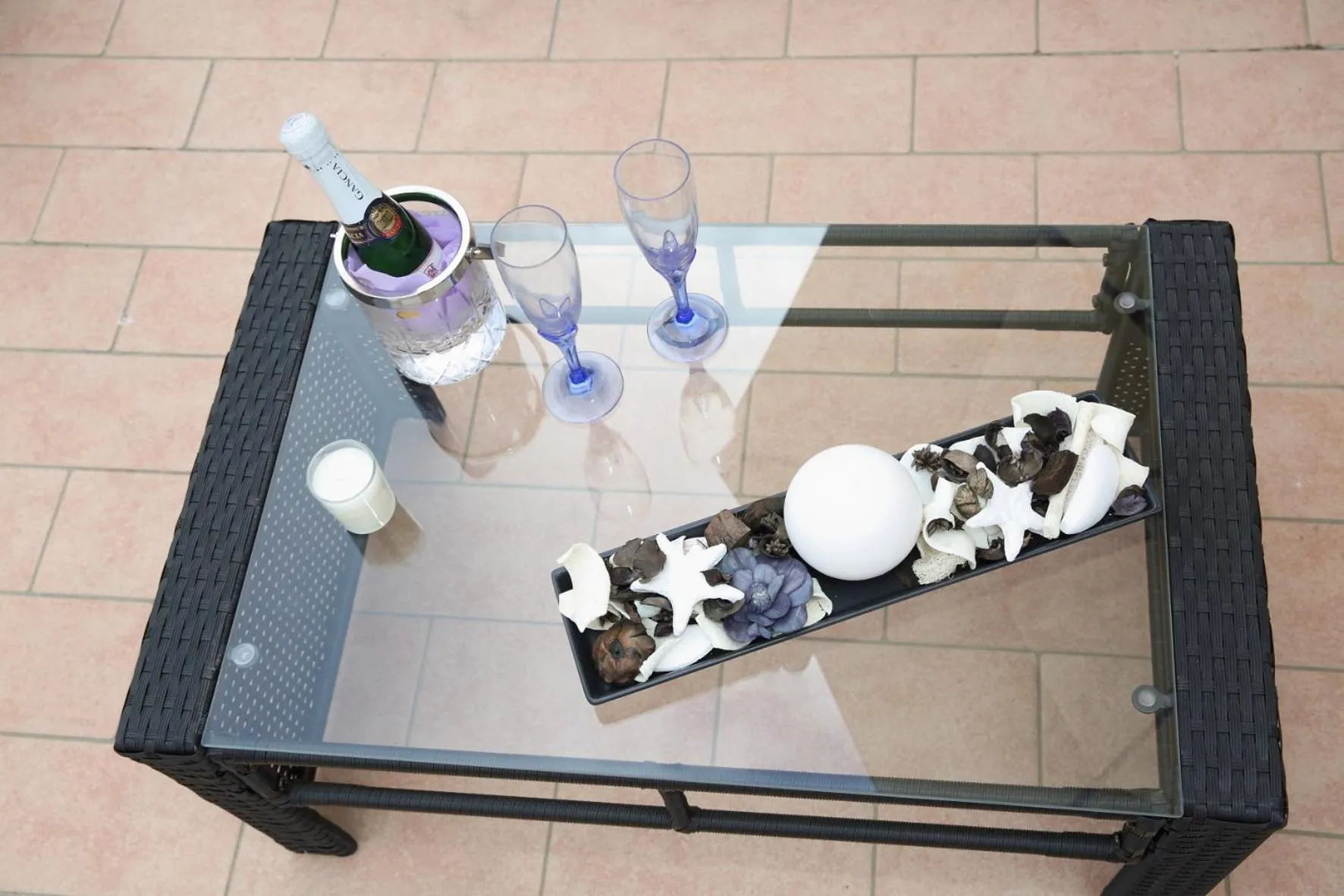 Decorative detail in L'Isola di Esme