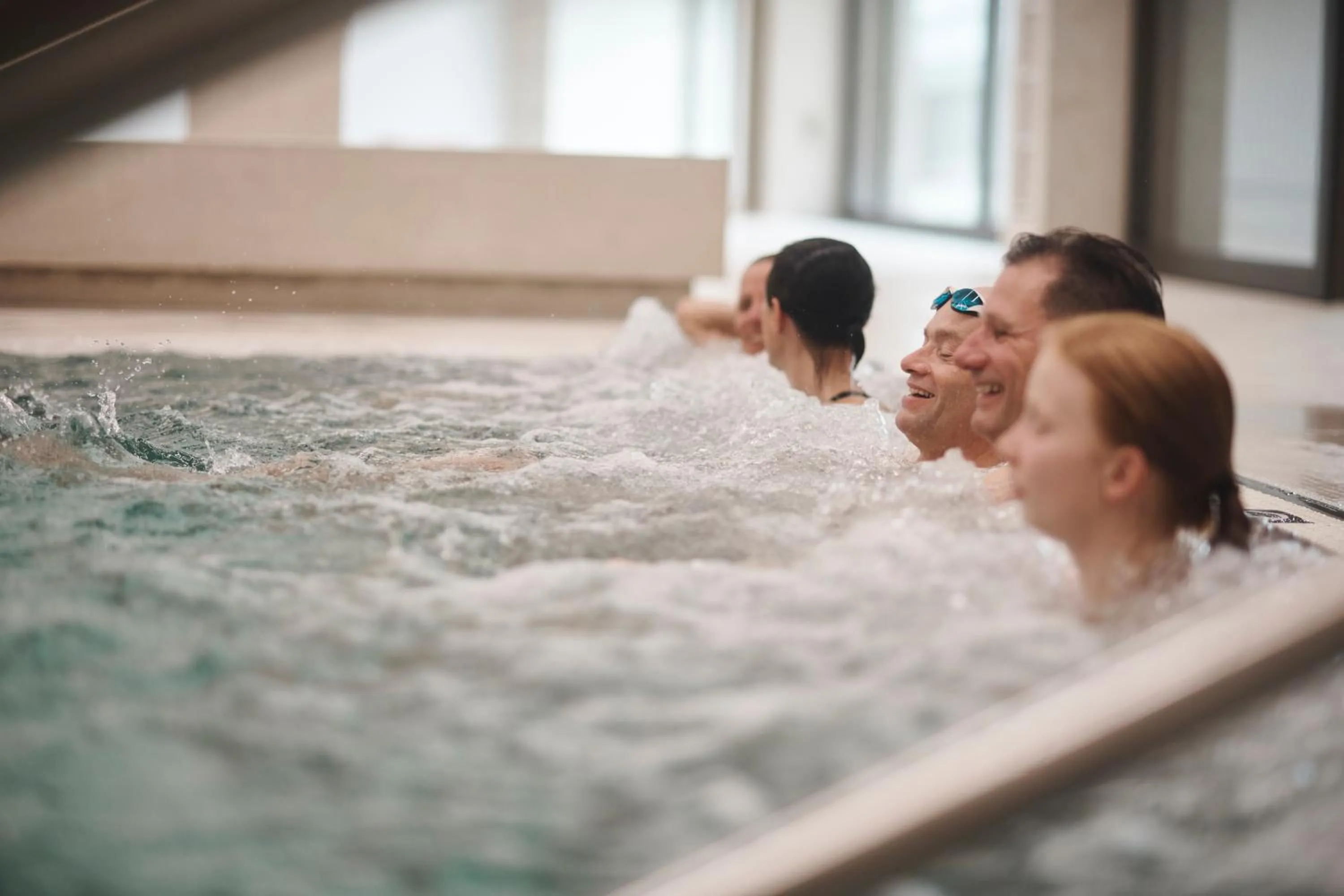 Swimming pool in Seminarhotel CAMPUS SURSEE