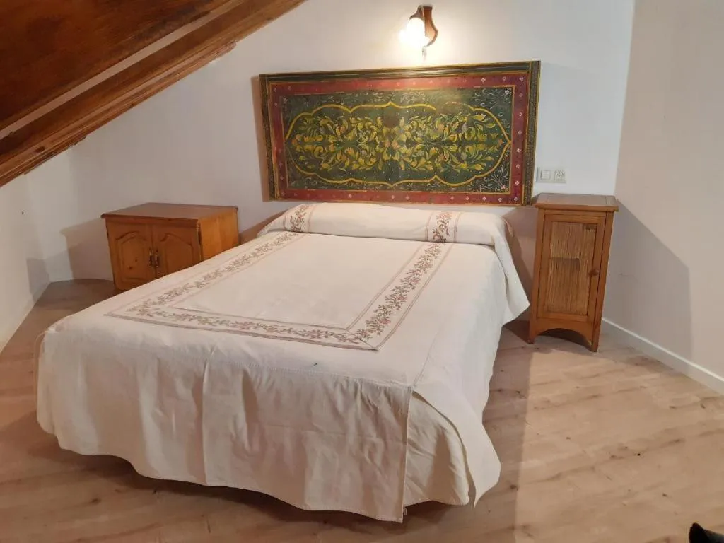 Bed in San Marsial Benasque Apart Hotel