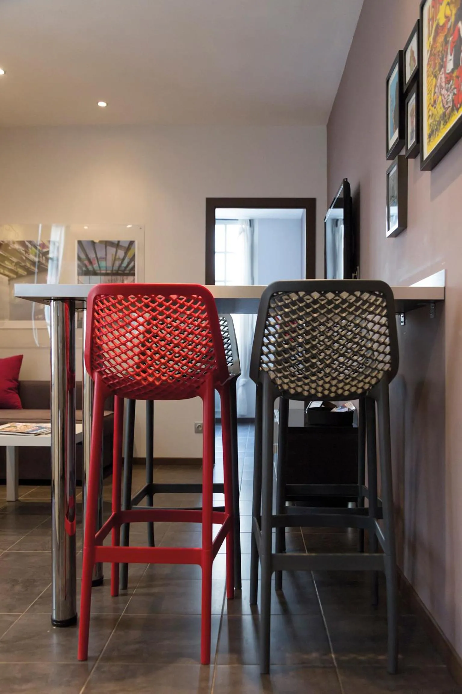 Dining area in Appartements "La Chambre D'Ami"