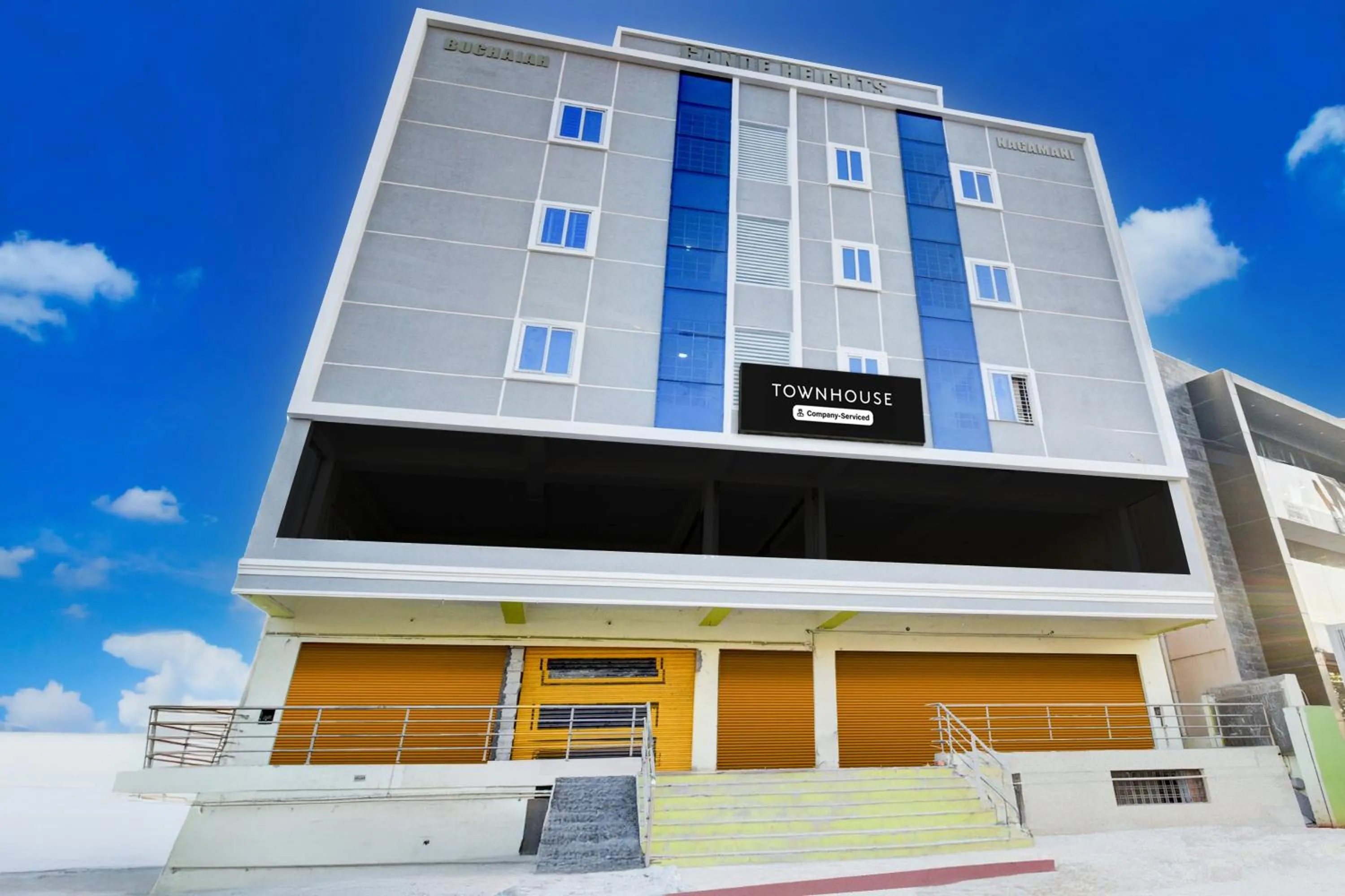 Facade/entrance in Super Townhouse LB Nagar Metro Station