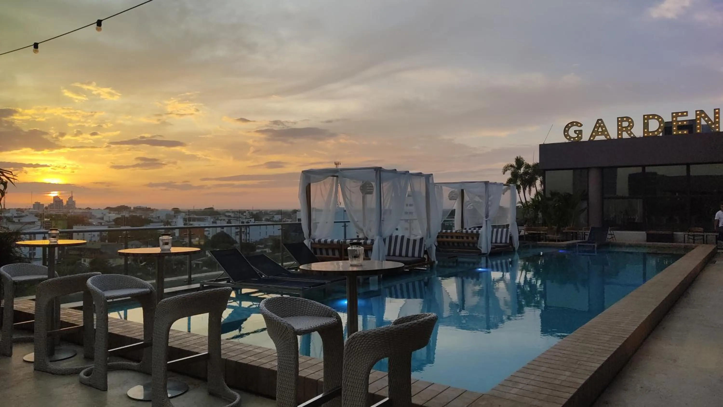 Swimming pool in GHL Hotel Monteria