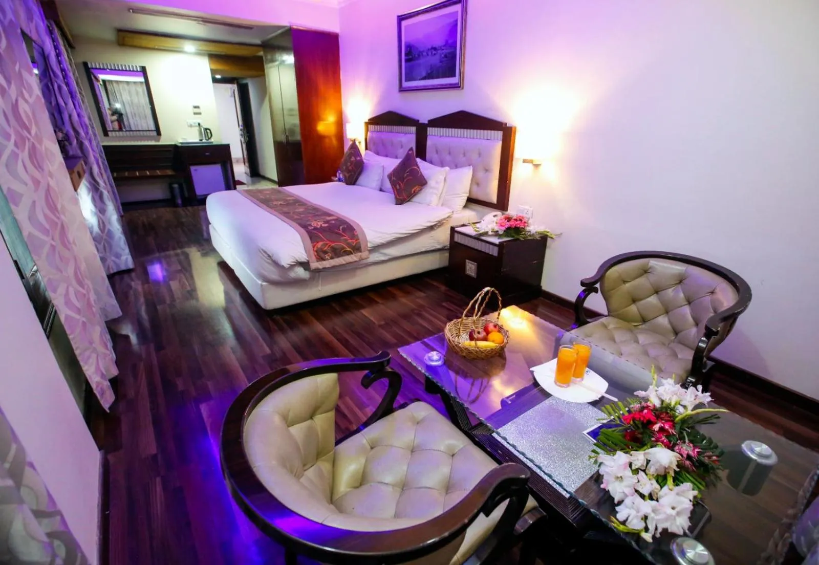 Bedroom in Hotel The Residency Srinagar