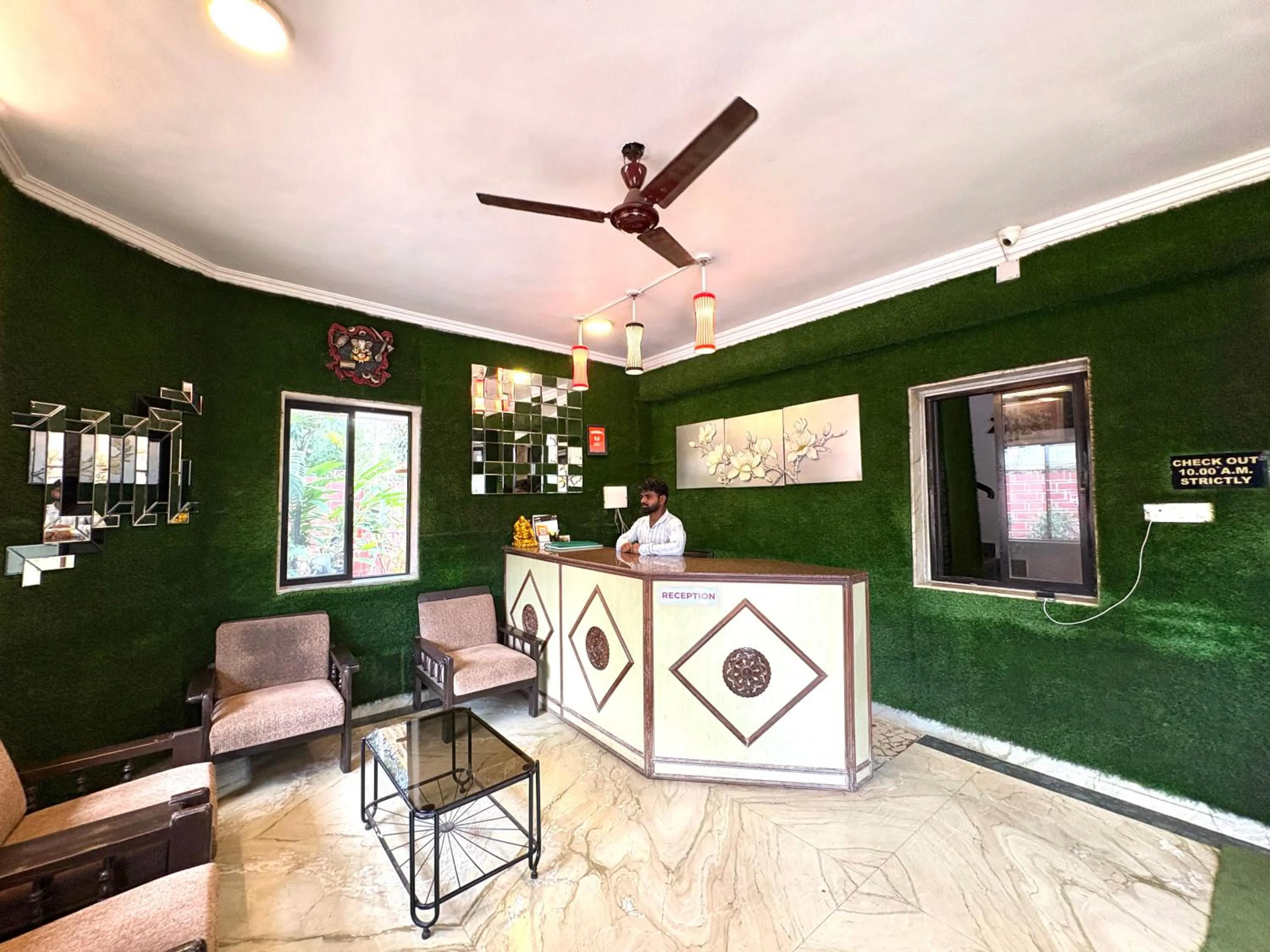 Lobby or reception in Hotel Laxmi Residency