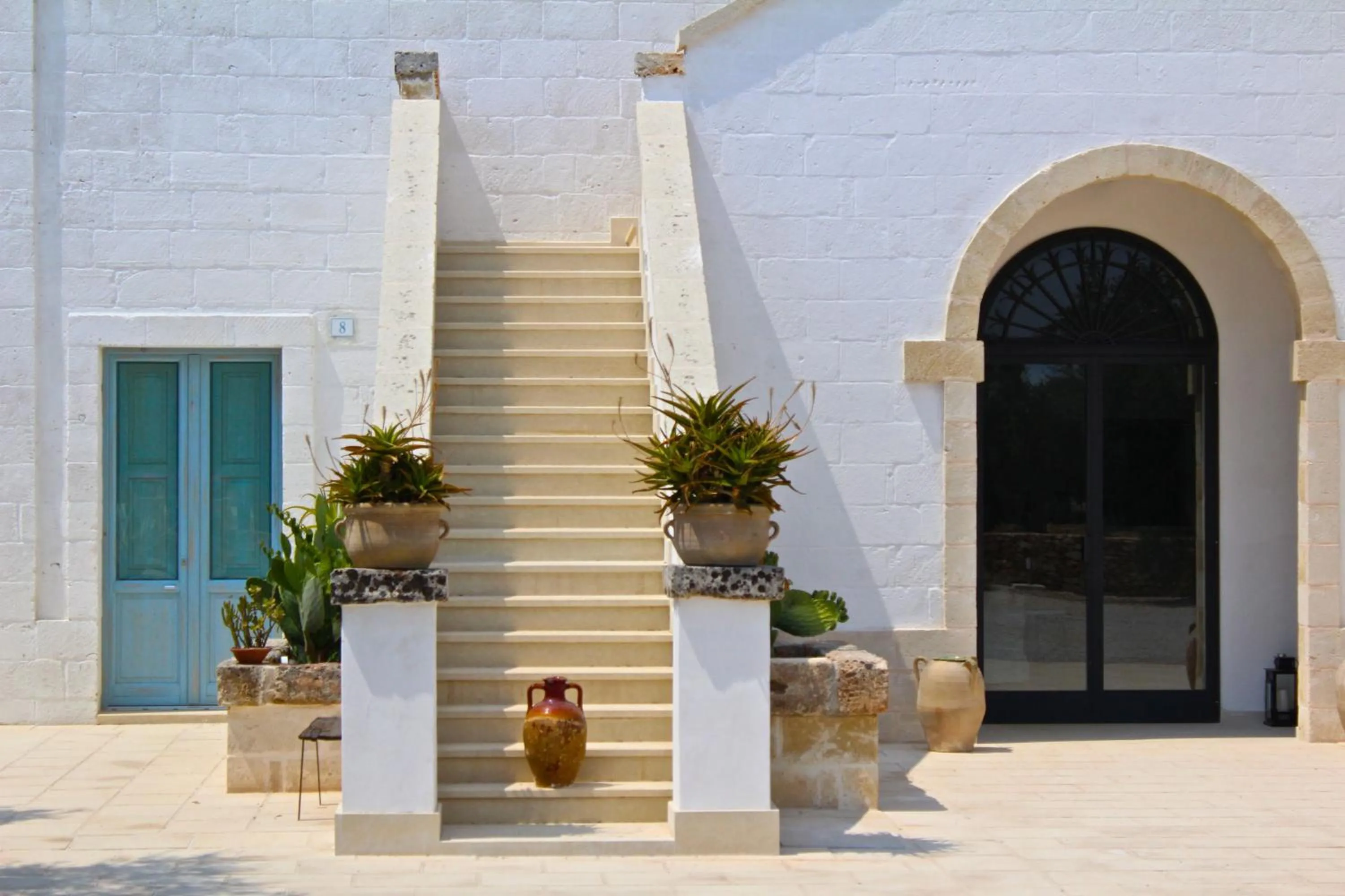 Facade/entrance in Masseria Fulcignano