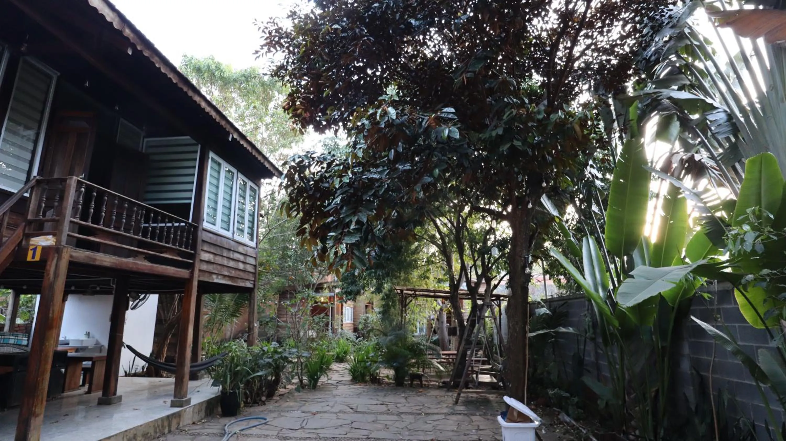 Garden in The 47 House Homestay BMT