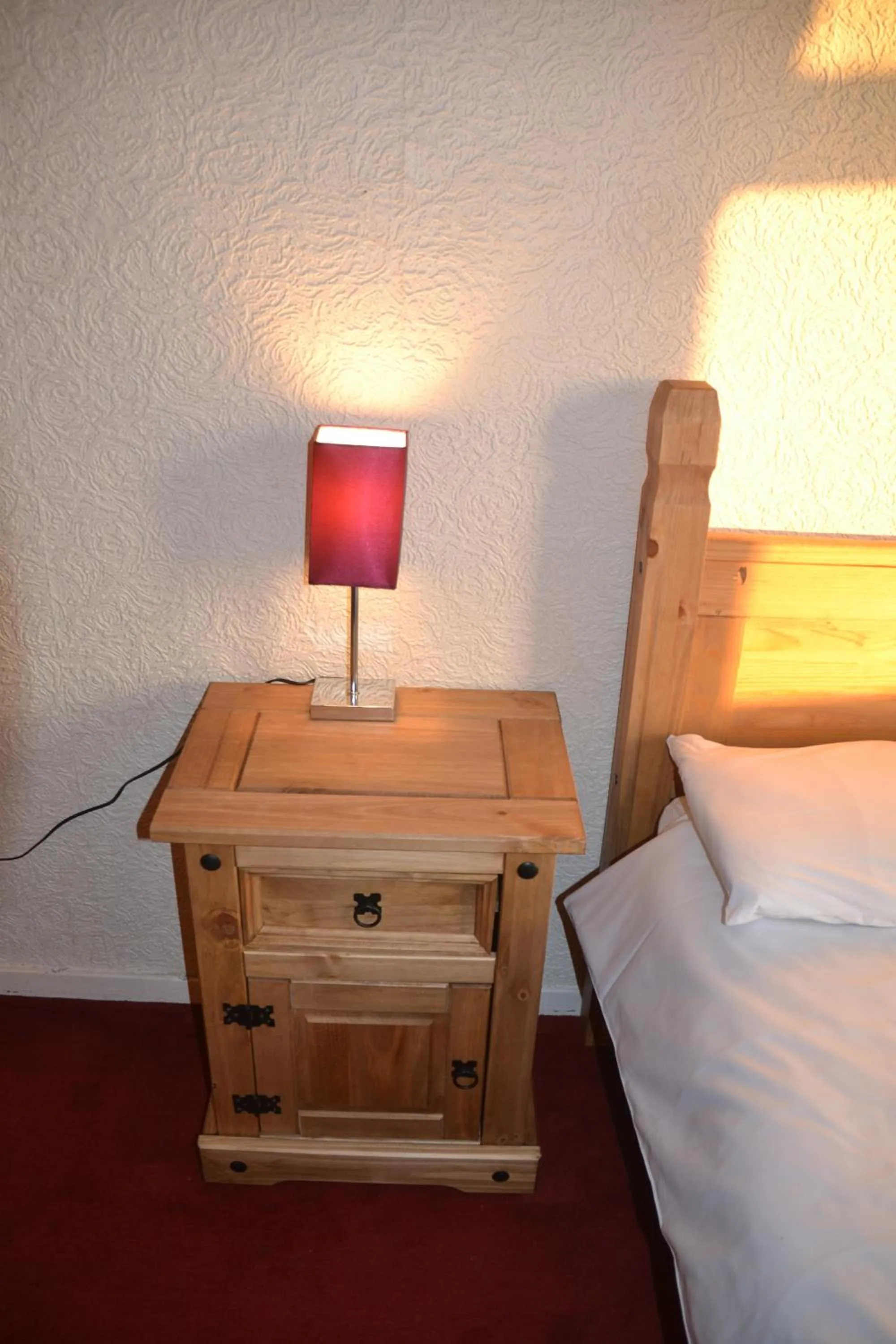 Decorative detail, Bed in Camelot Seafront Hotel