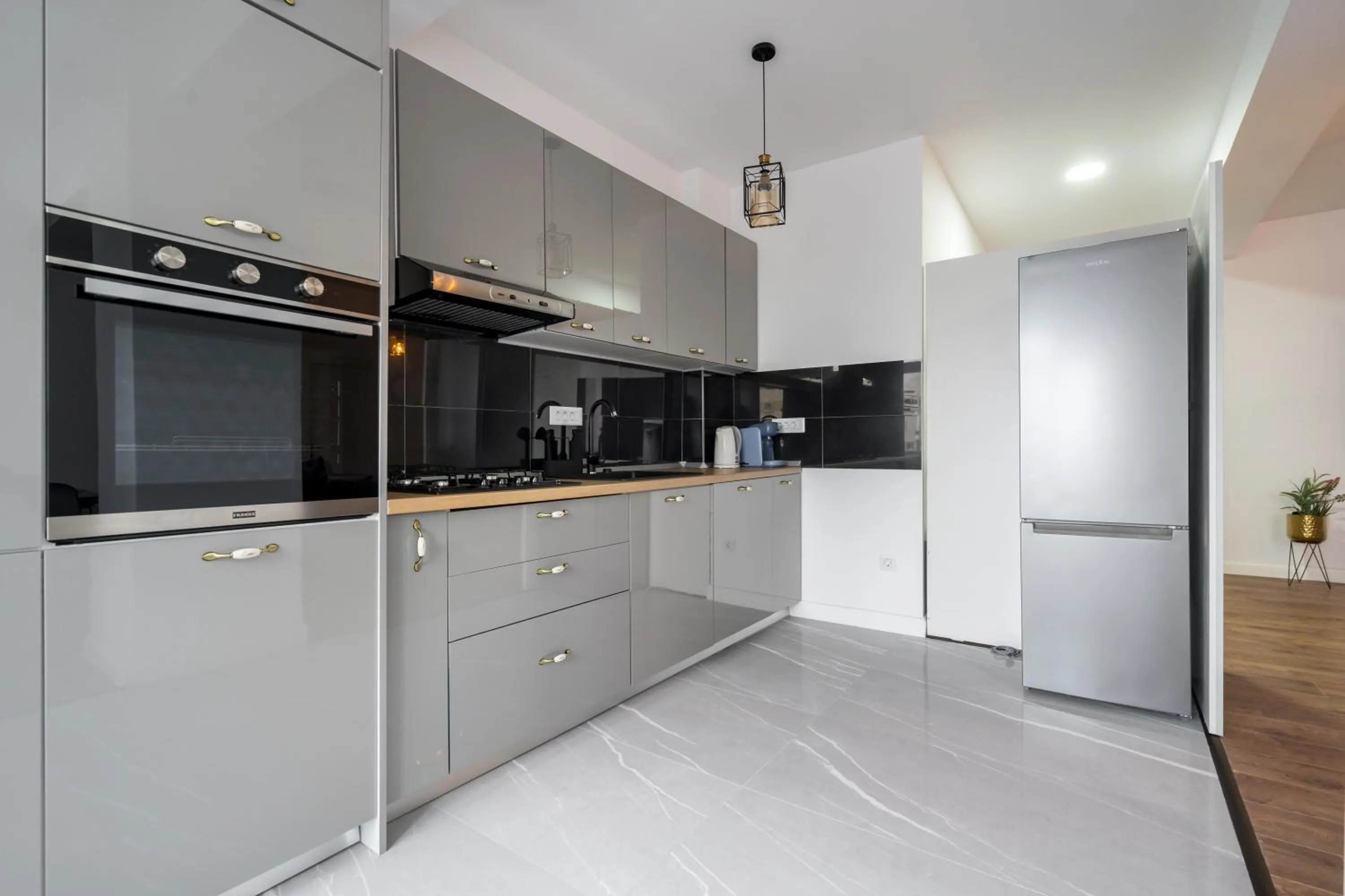 Kitchen or kitchenette in Pop Up ApartHotel
