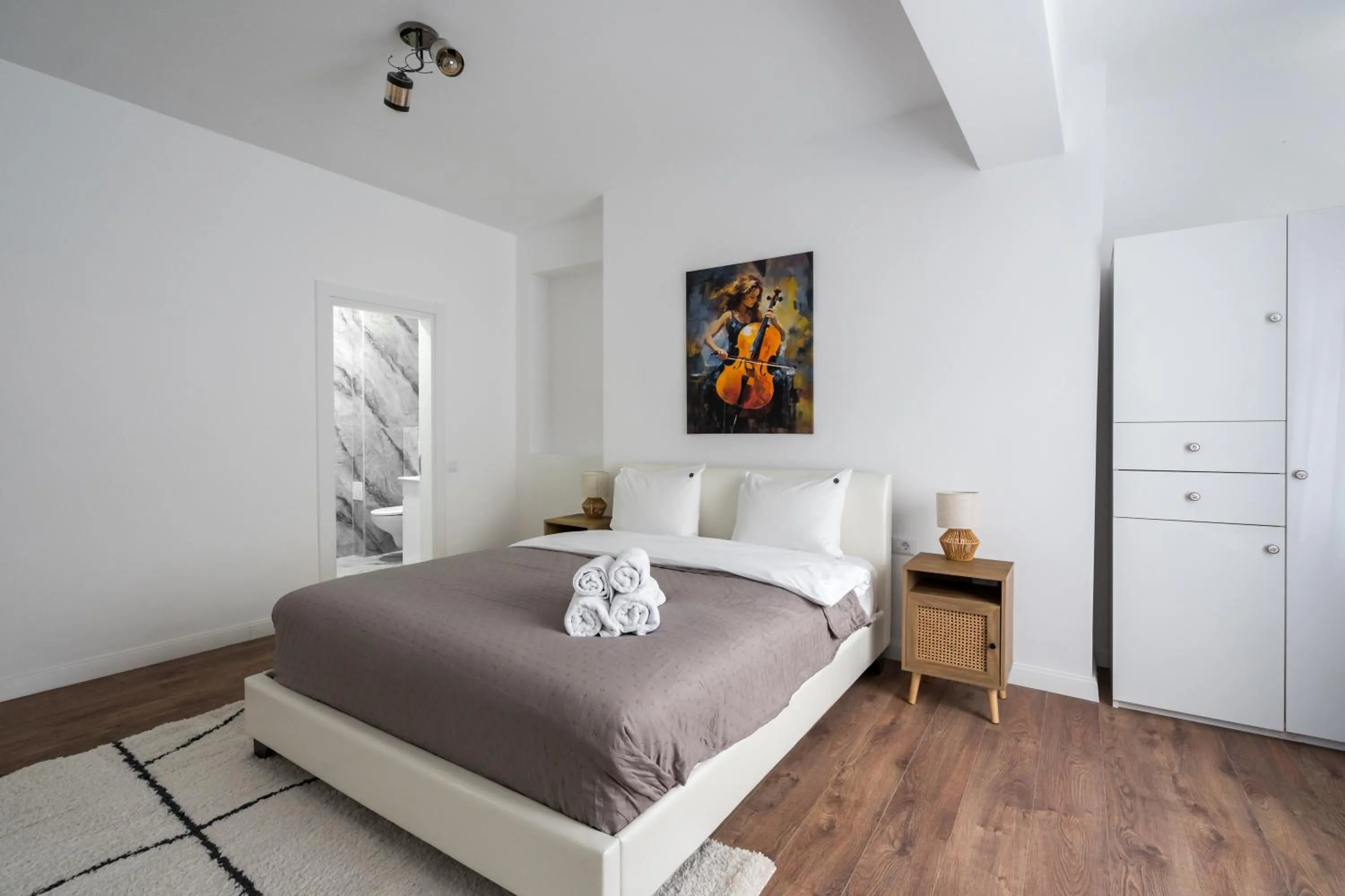 Bed in Pop Up ApartHotel