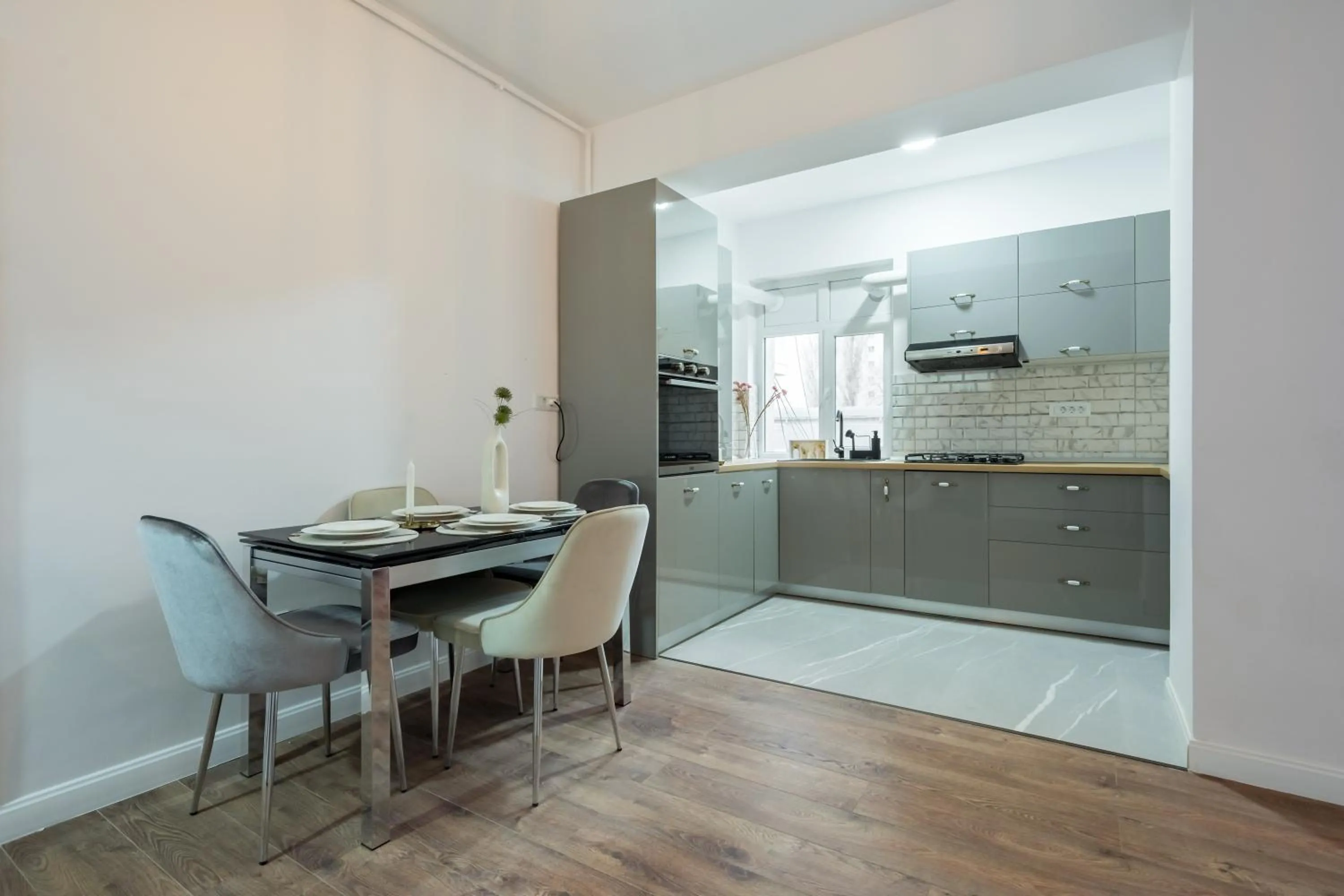 Kitchen or kitchenette in Pop Up ApartHotel