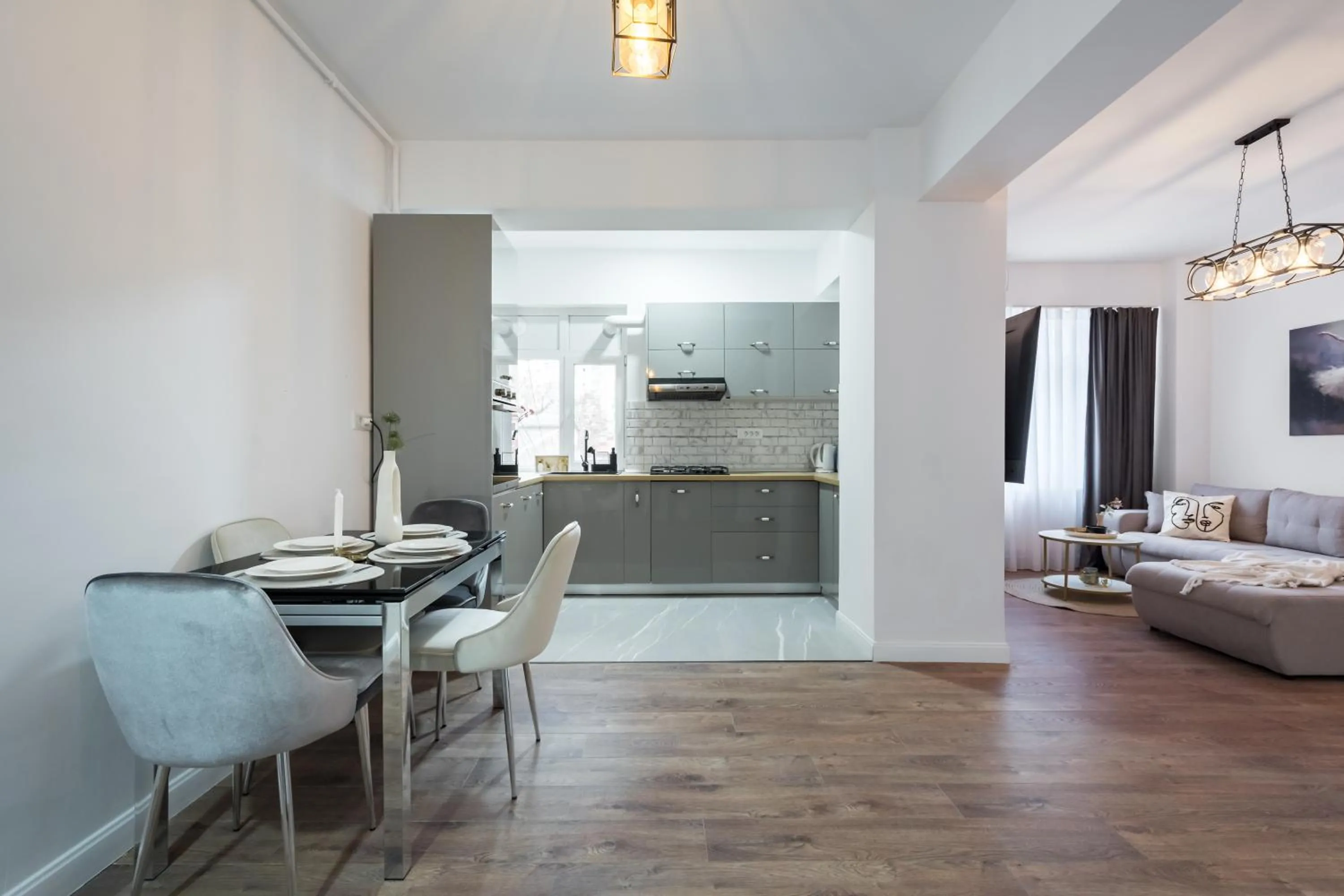 Kitchen or kitchenette in Pop Up ApartHotel