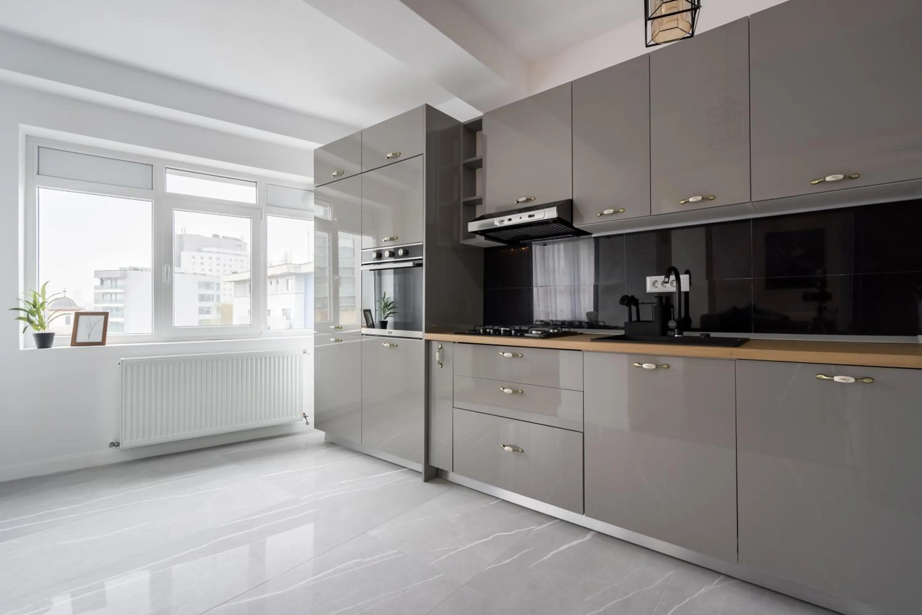 Kitchen or kitchenette in Pop Up ApartHotel