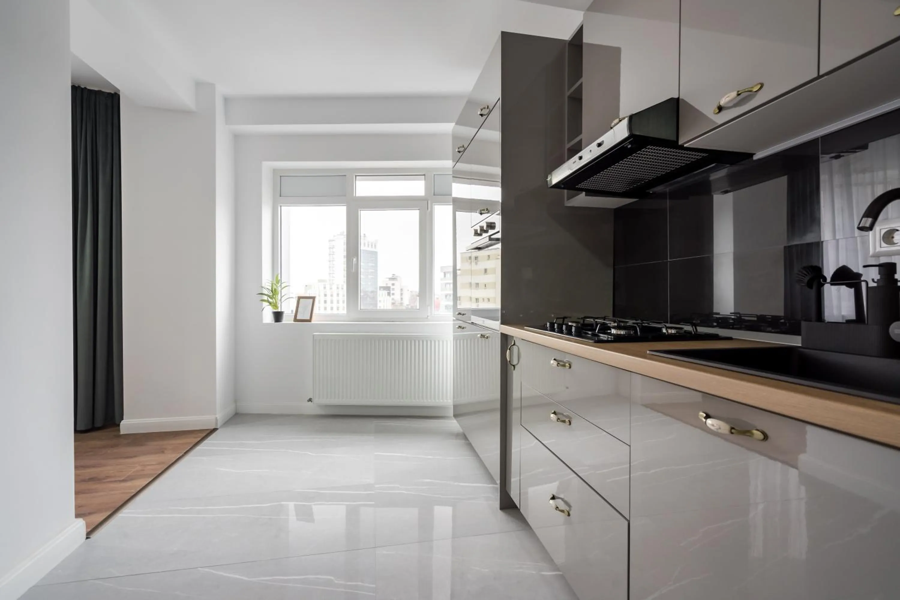 Kitchen or kitchenette in Pop Up ApartHotel
